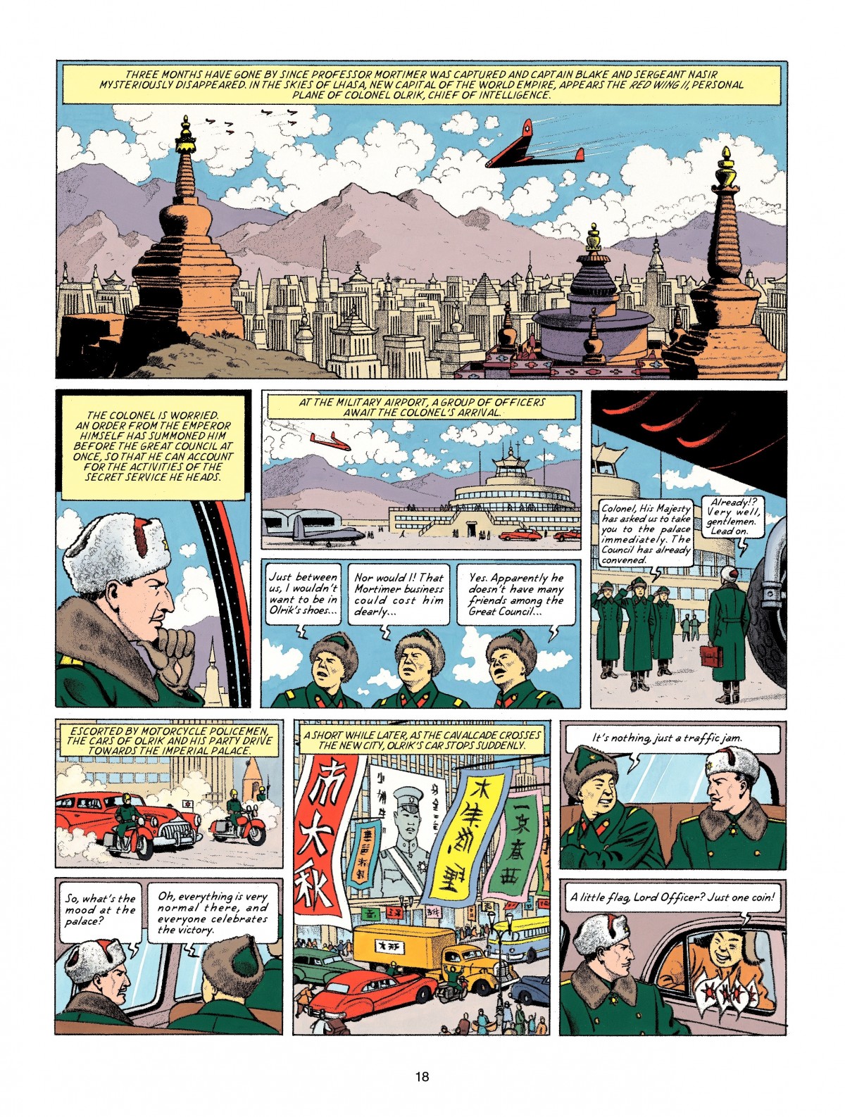 Read online Blake & Mortimer comic -  Issue #16 - 18