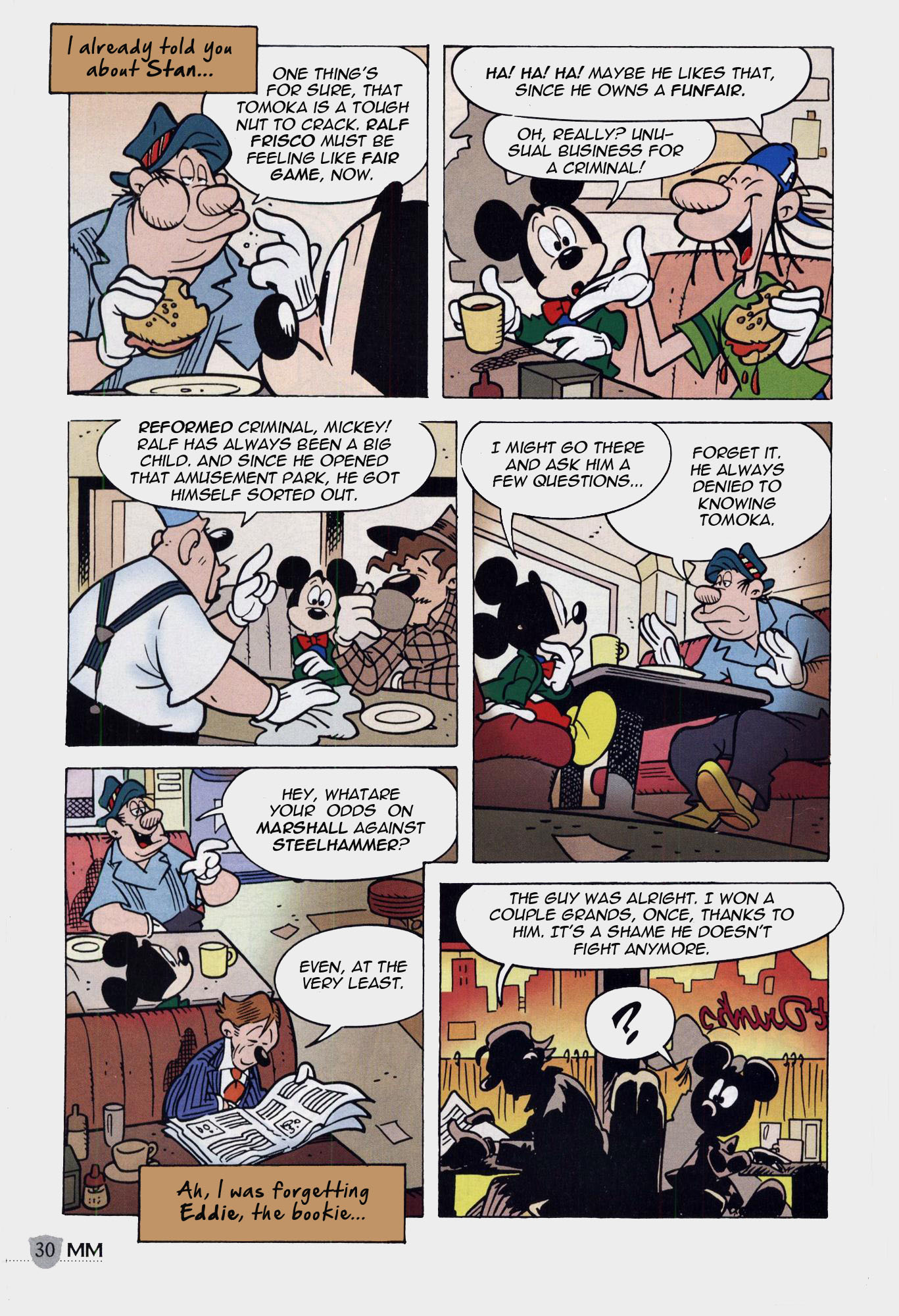 Read online Mickey Mouse Mystery Magazine comic -  Issue #1 - 30
