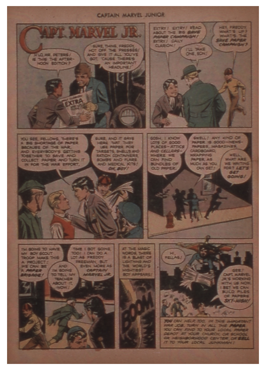 Read online Captain Marvel, Jr. comic -  Issue #18 - 40