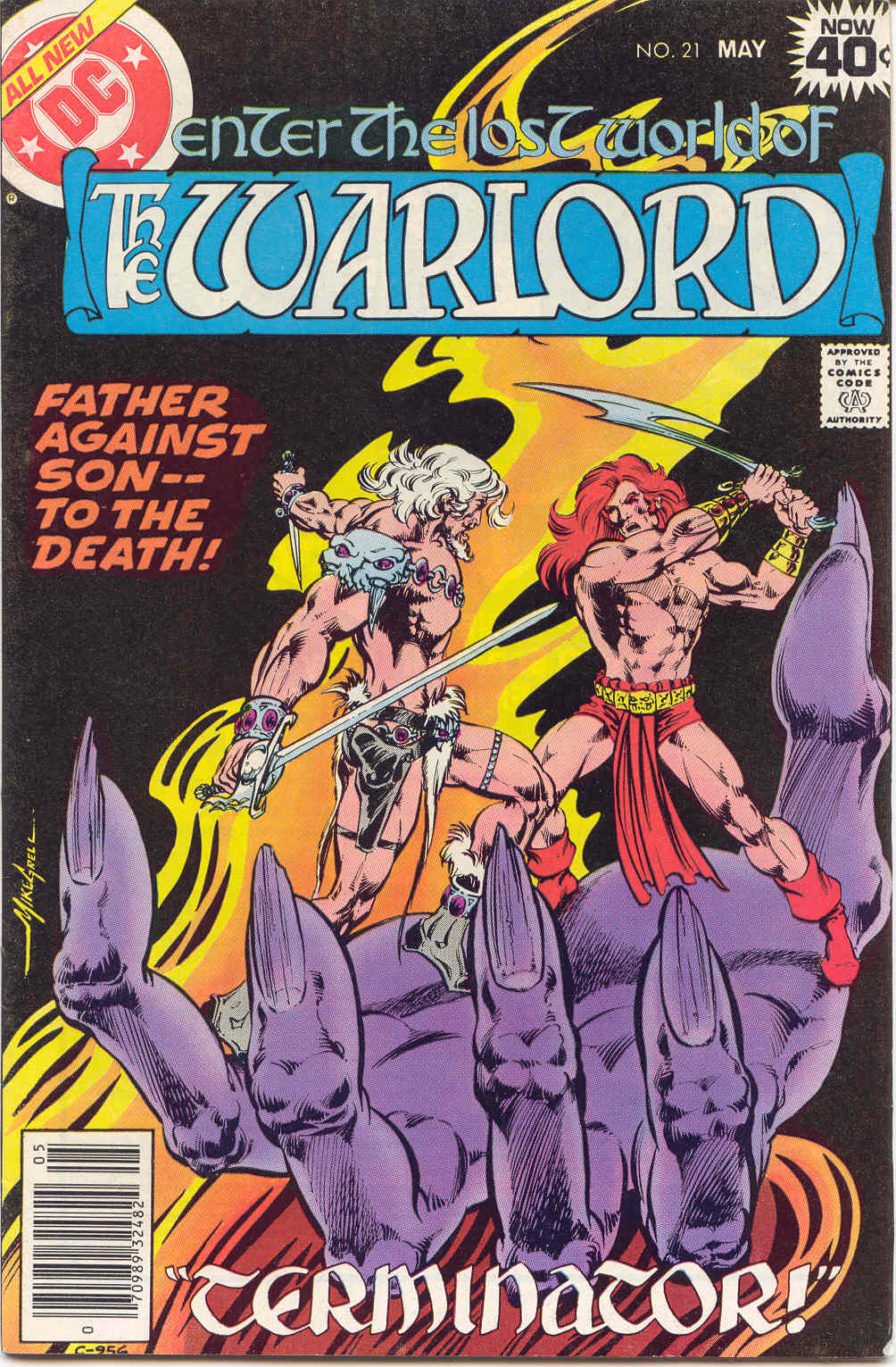 Read online Warlord (1976) comic -  Issue #21 - 1