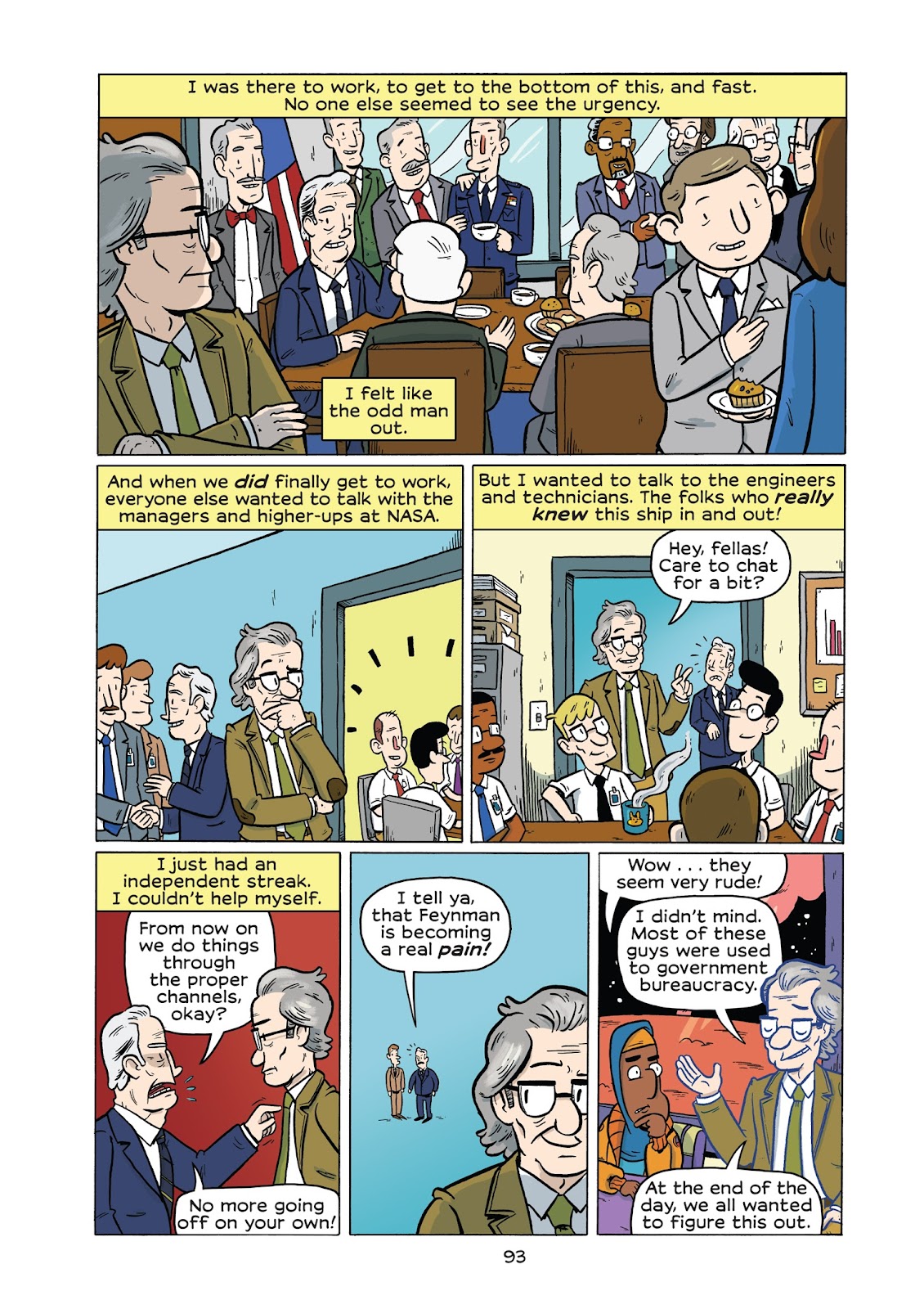 History Comics: The Challenger Disaster: Tragedy in the Skies issue TPB - Page 98