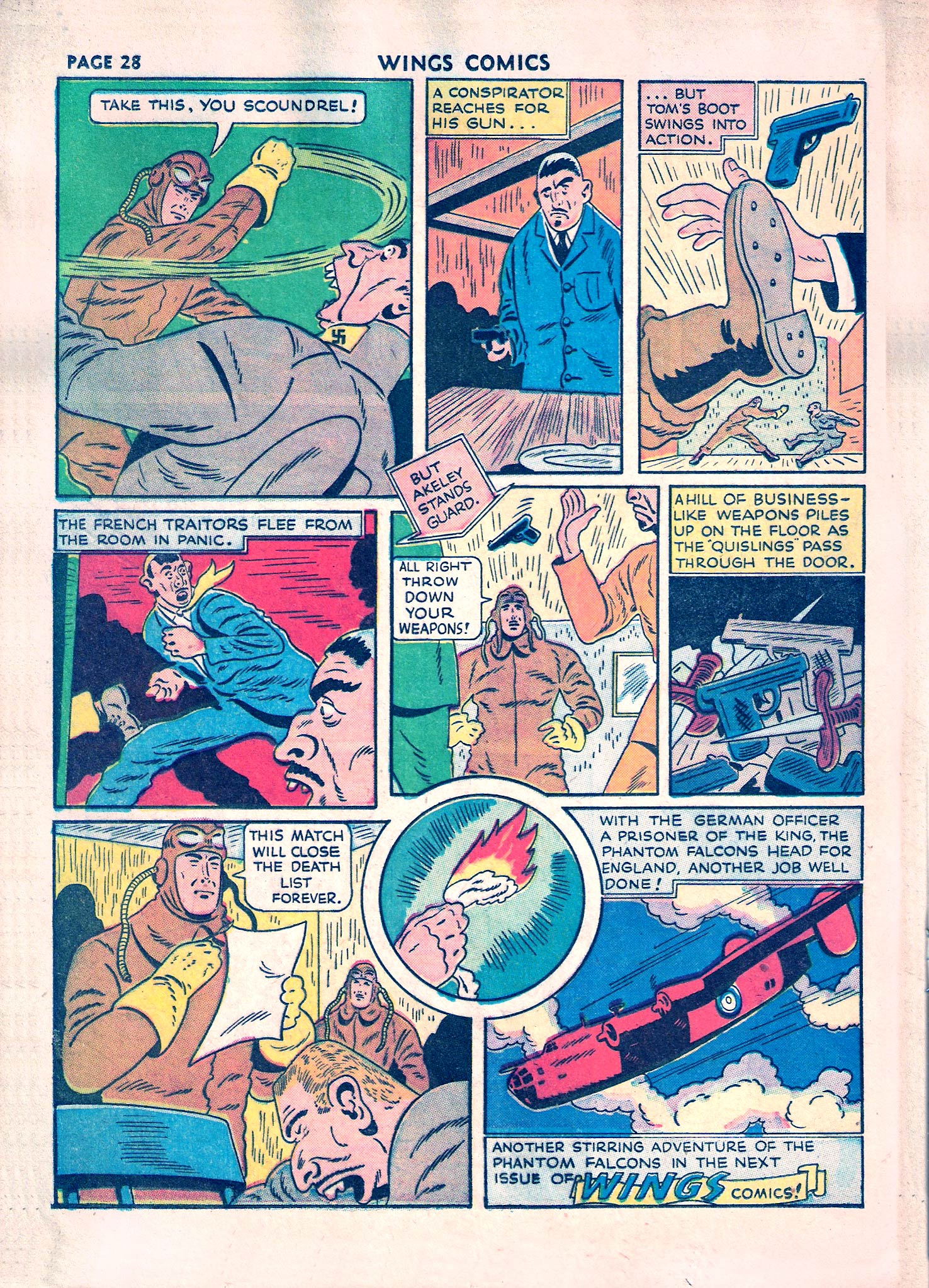 Read online Wings Comics comic -  Issue #17 - 30