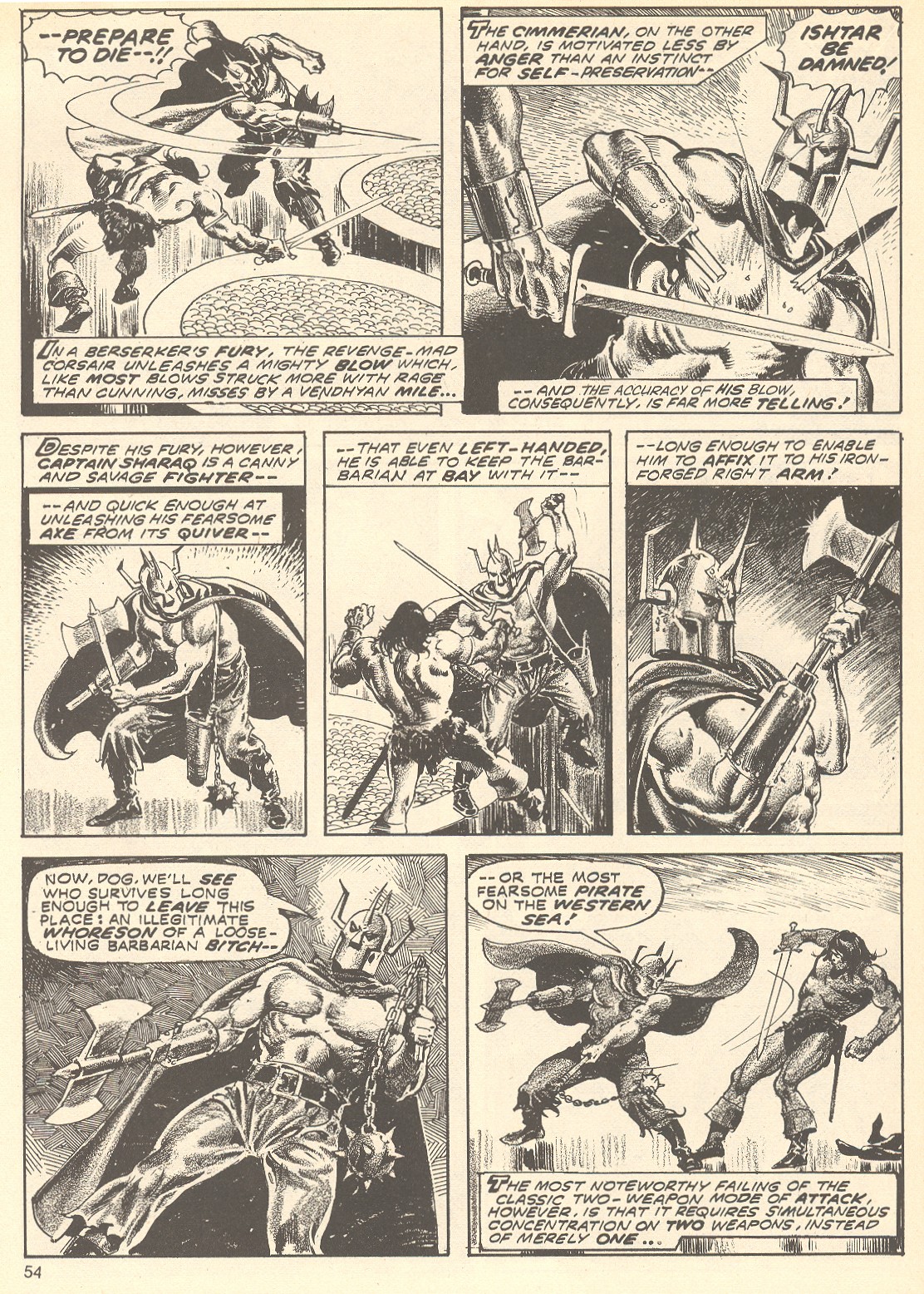 Read online The Savage Sword Of Conan comic -  Issue #75 - 54