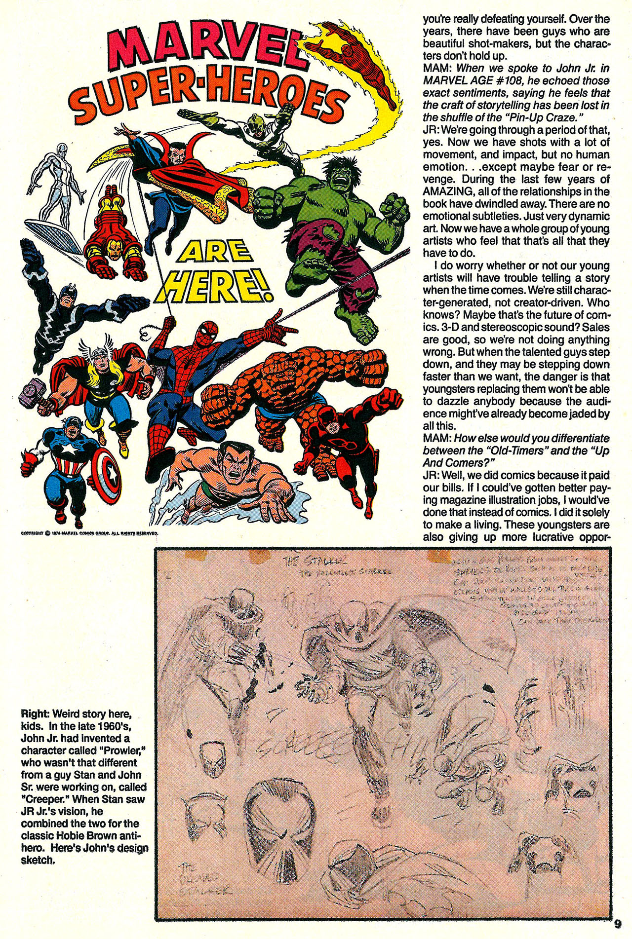 Read online Marvel Age comic -  Issue #111 - 11