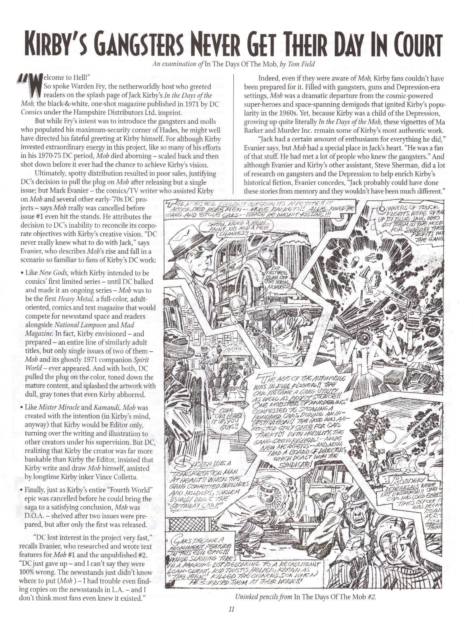 Read online The Jack Kirby Collector comic -  Issue #16 - 11