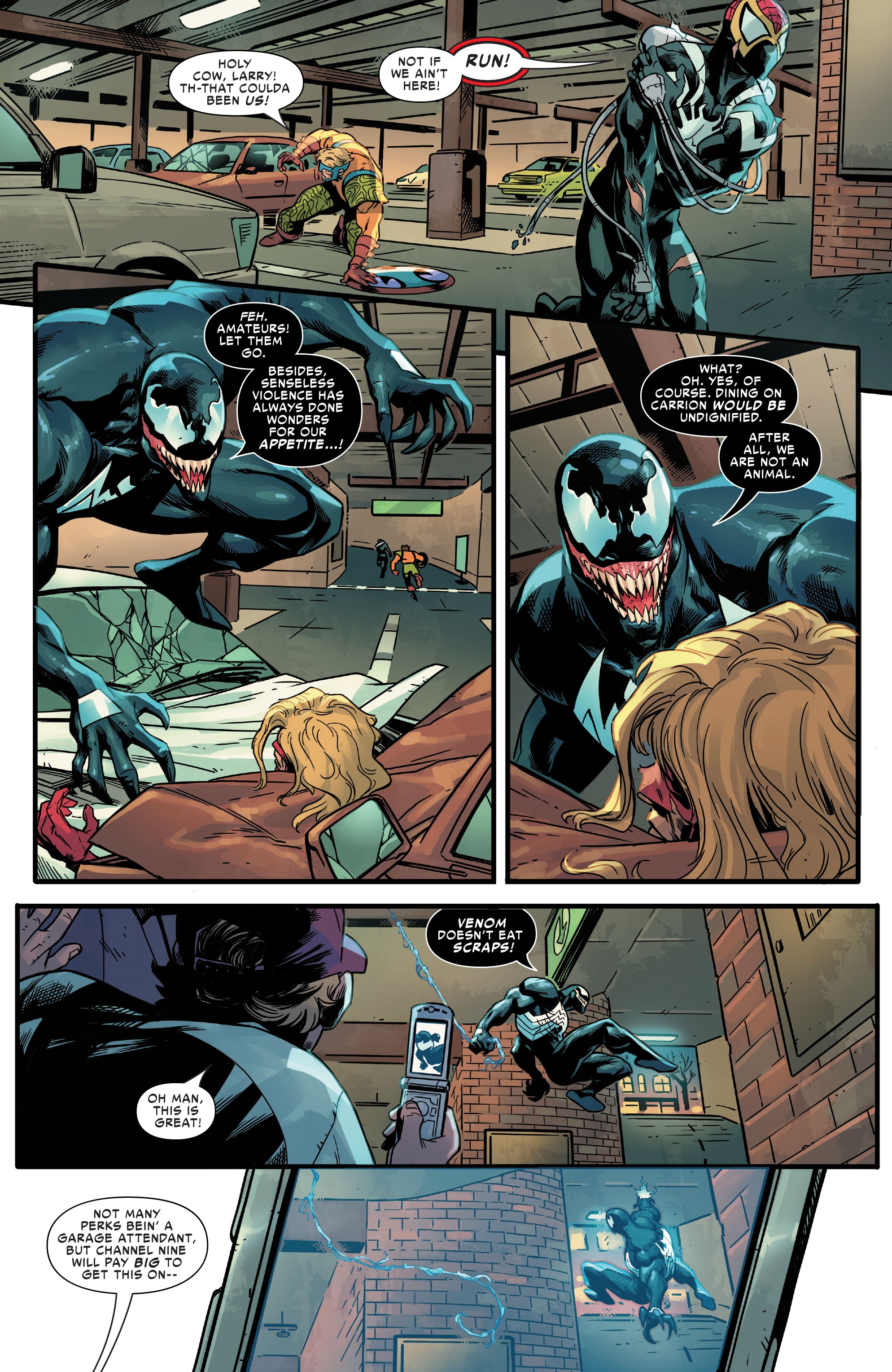 Read online Venom: Lethal Protector (2022) comic -  Issue #1 - 5