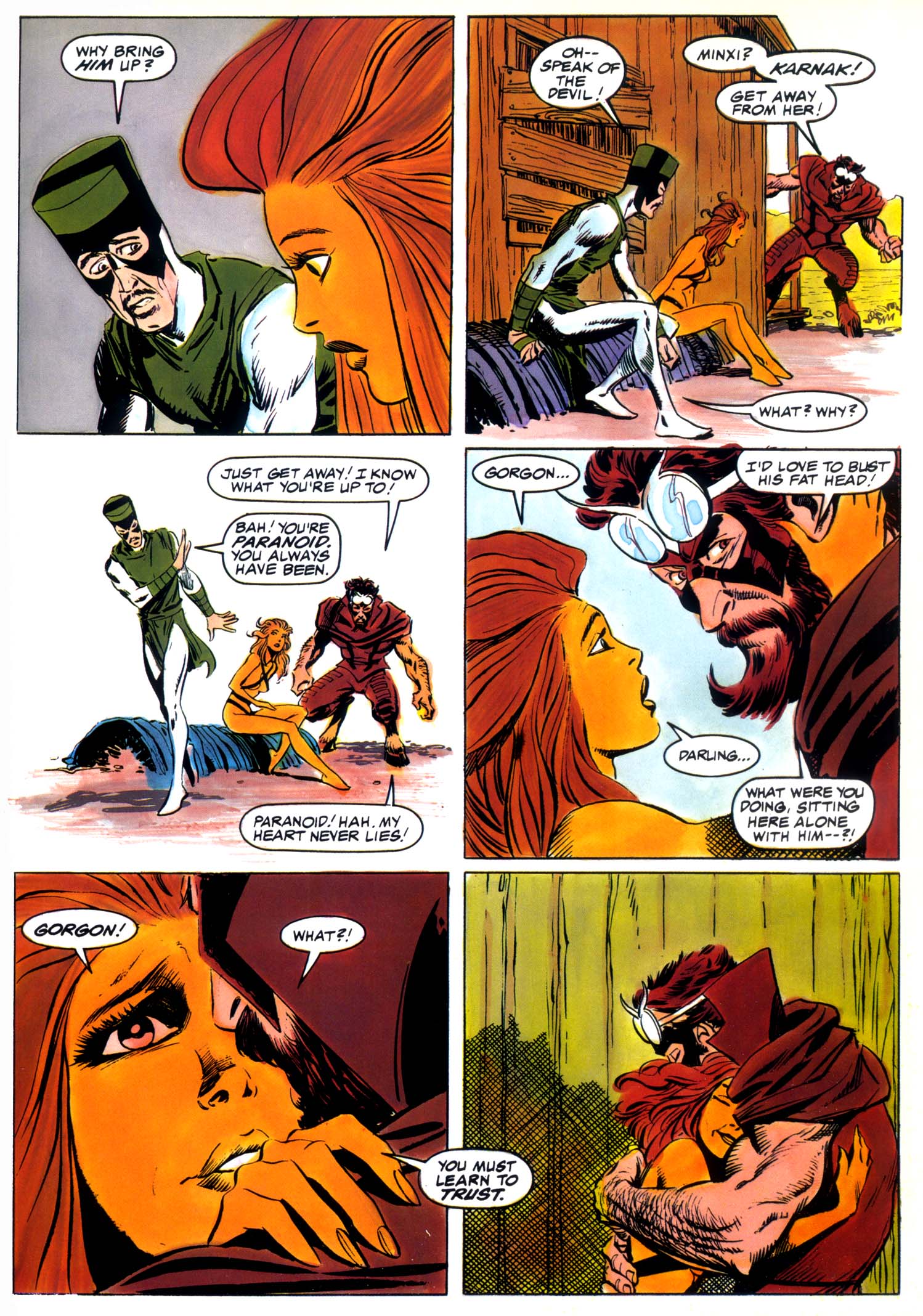 Read online Marvel Graphic Novel comic -  Issue #39 - The Inhumans - 53