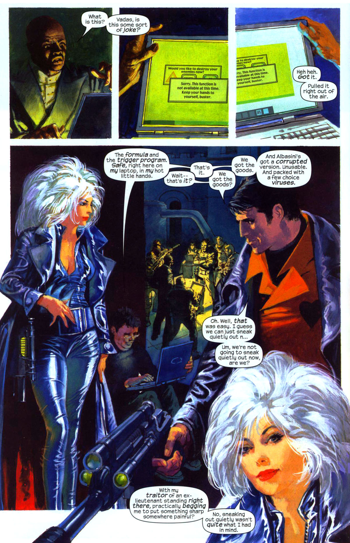 Read online Sable & Fortune comic -  Issue #3 - 11