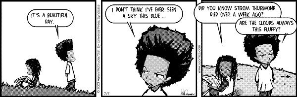 Read online The Boondocks Collection comic -  Issue # Year 2003 - 188