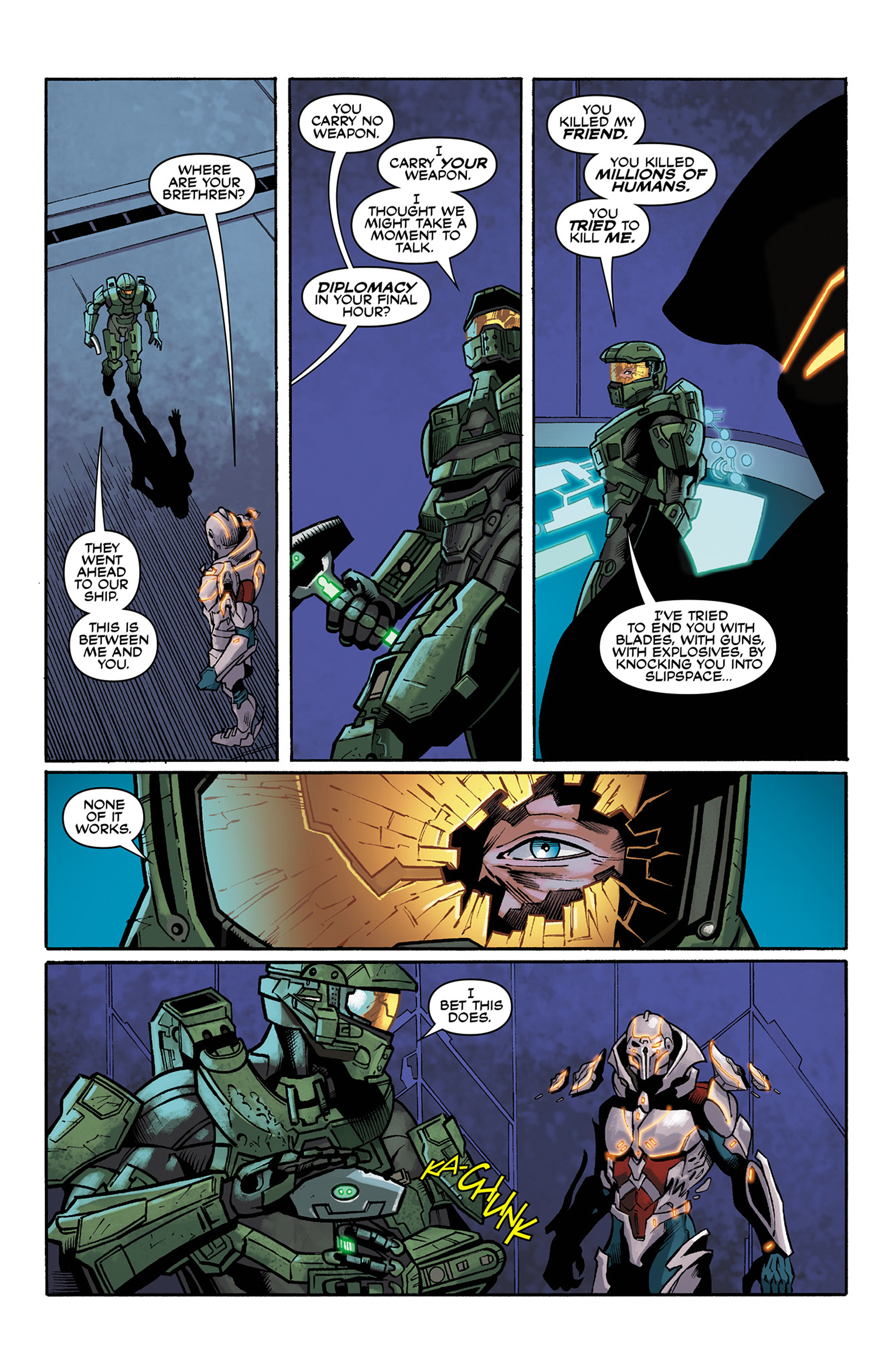 Read online Halo: Escalation comic -  Issue #10 - 15