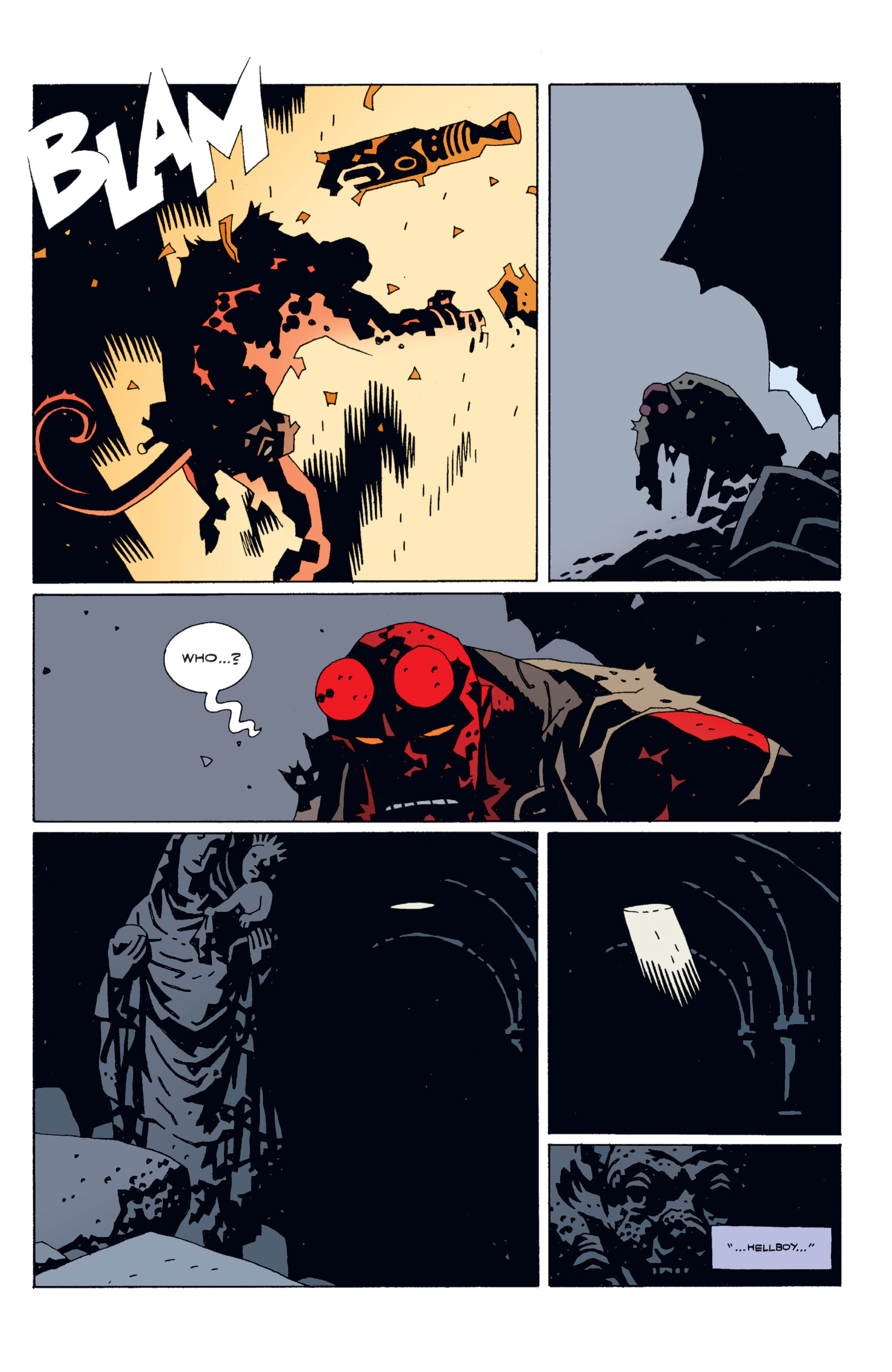 Read online Hellboy comic -  Issue #5 - 36