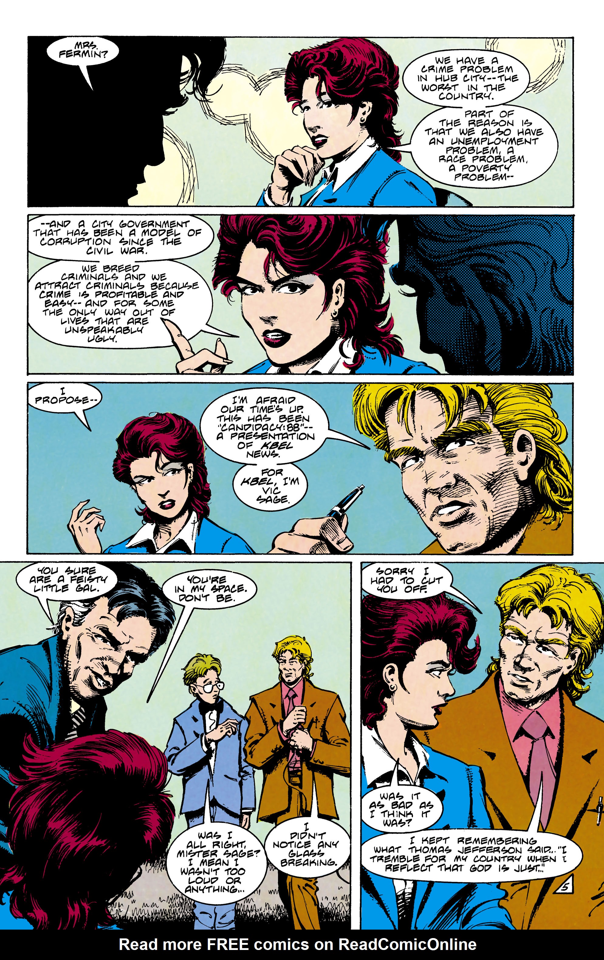 Read online The Question (1987) comic -  Issue #20 - 6