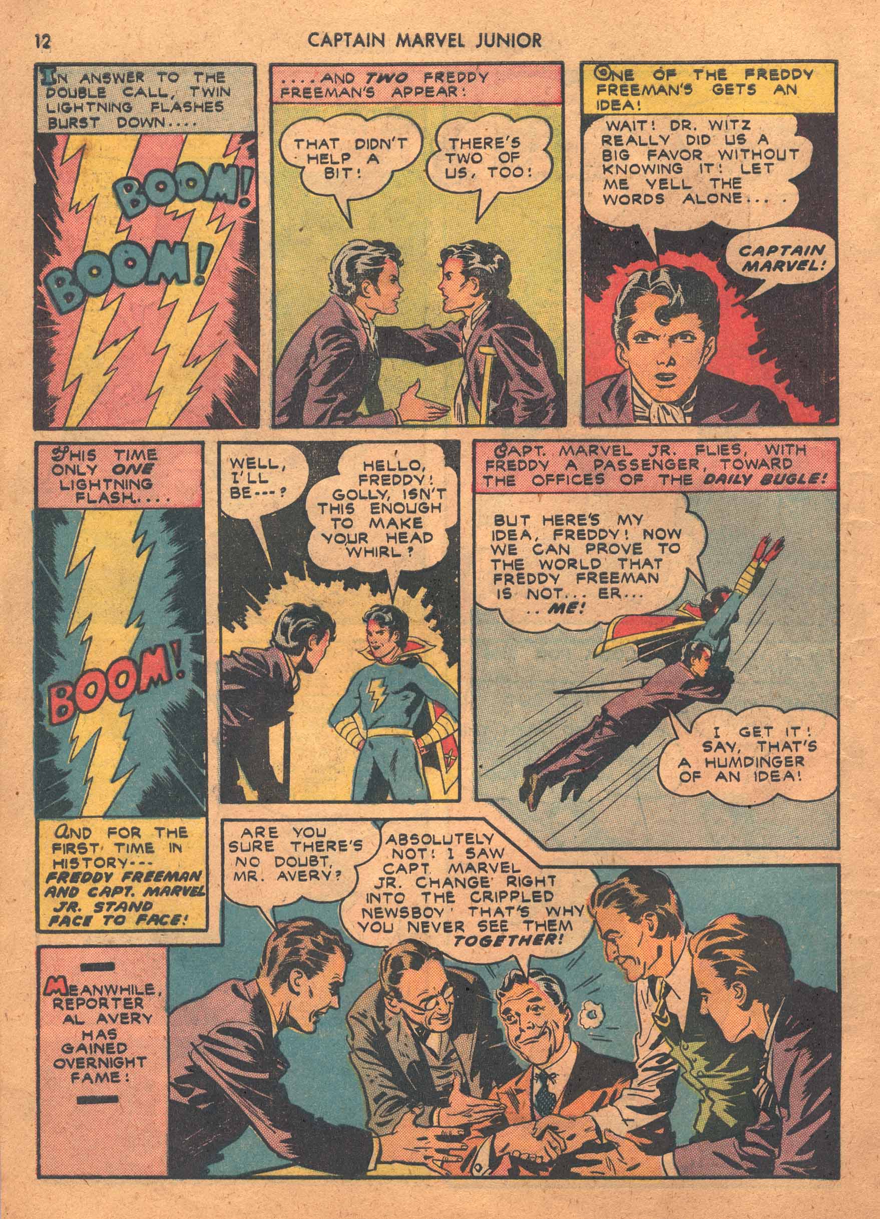 Read online Captain Marvel, Jr. comic -  Issue #8 - 13