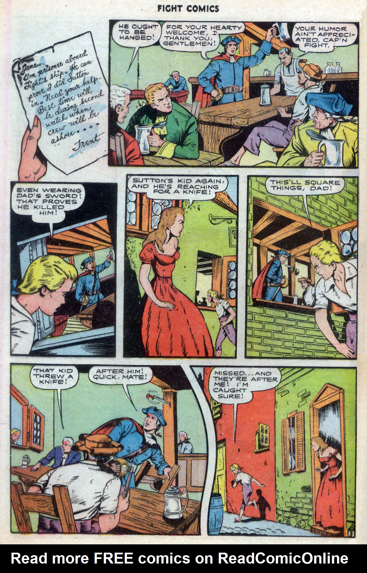 Read online Fight Comics comic -  Issue #44 - 32