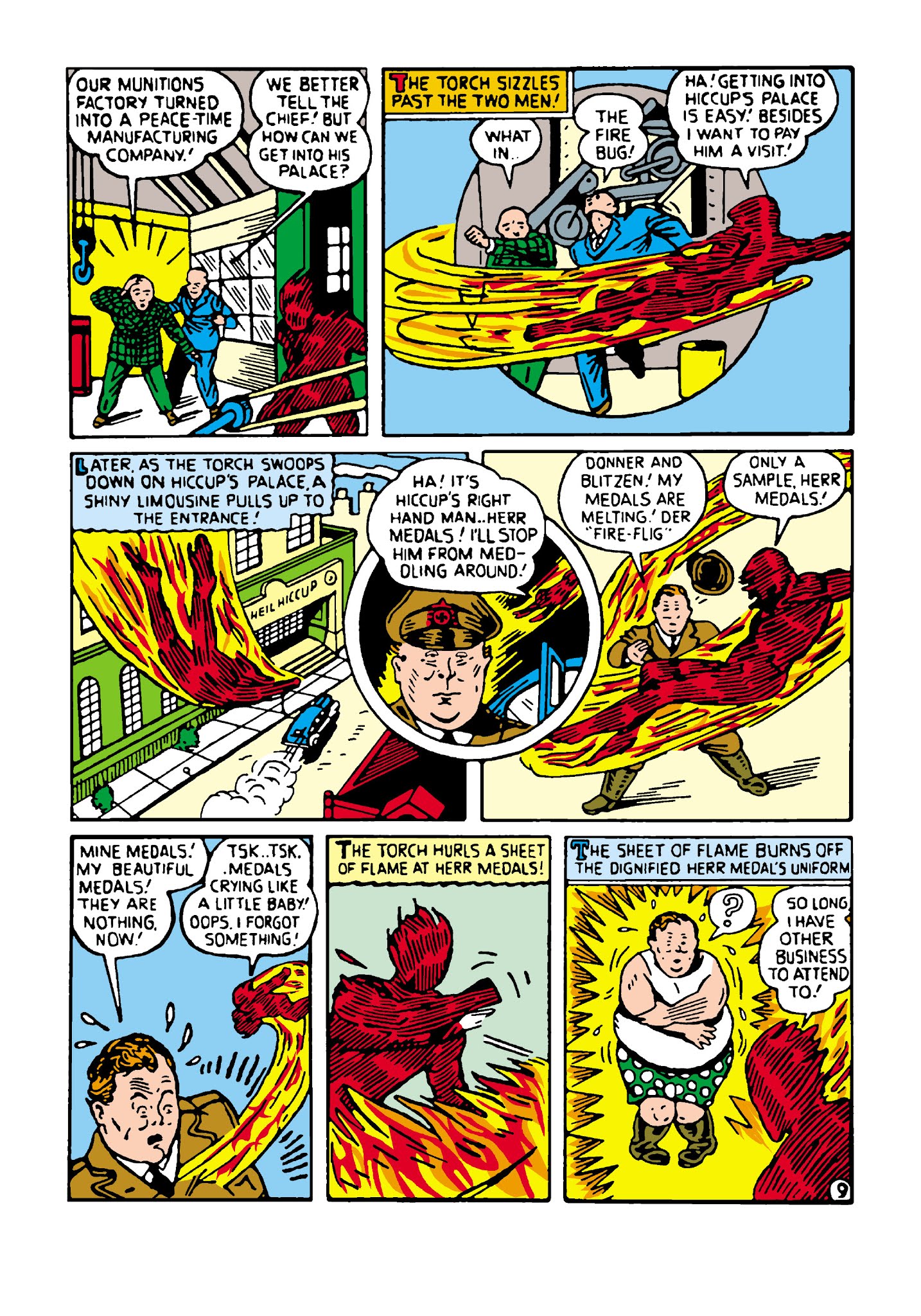 Read online Marvel Masterworks: Golden Age Human Torch comic -  Issue # TPB 1 (Part 2) - 5