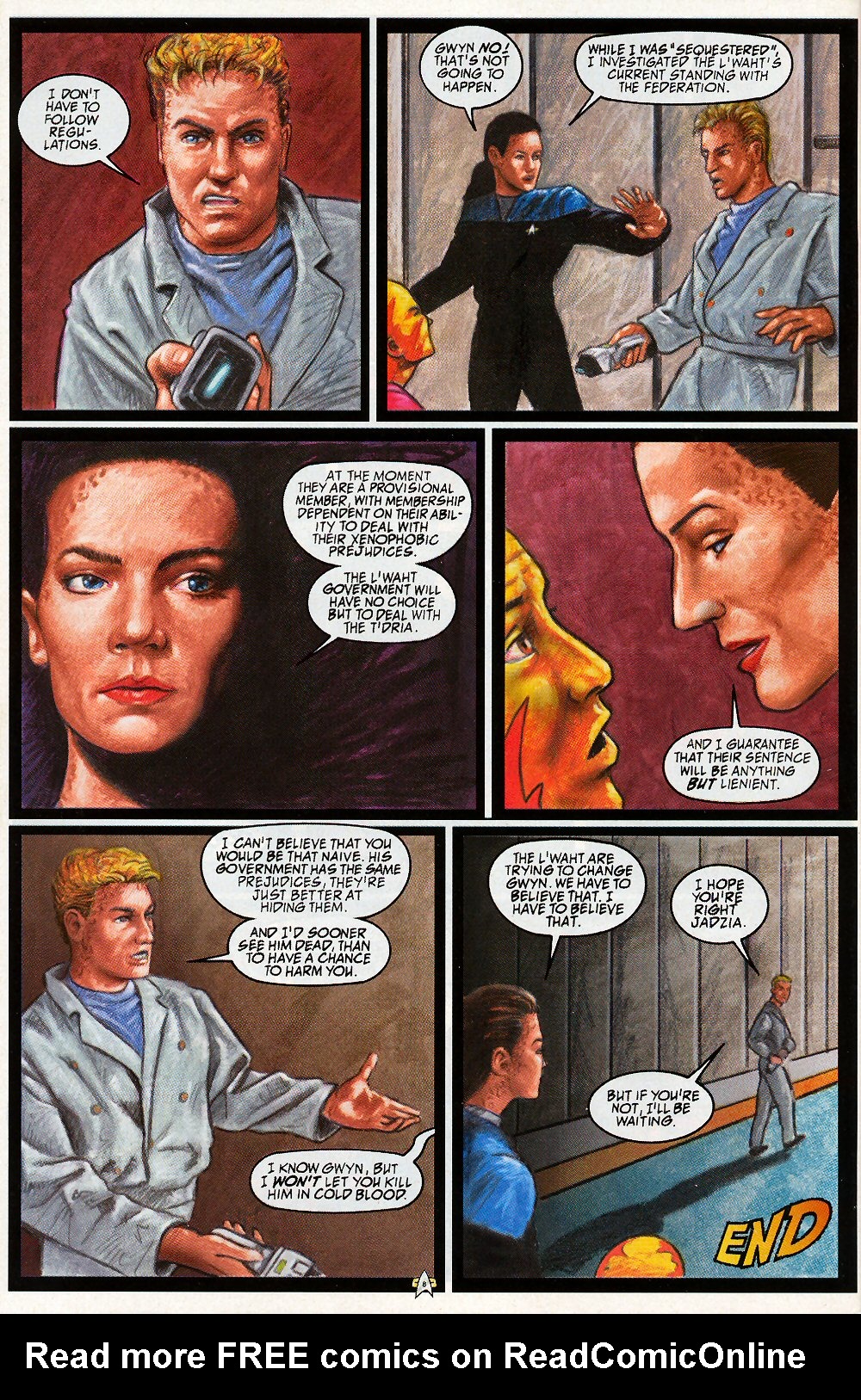 Read online Star Trek: Deep Space Nine (1993) comic -  Issue #31 - 42