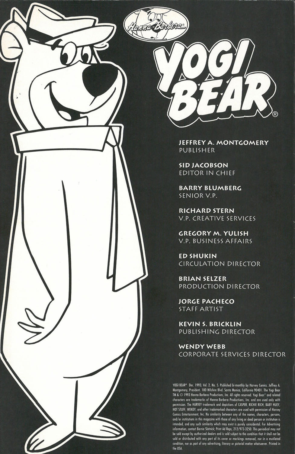 Yogi Bear (1992) issue 5 - Page 2