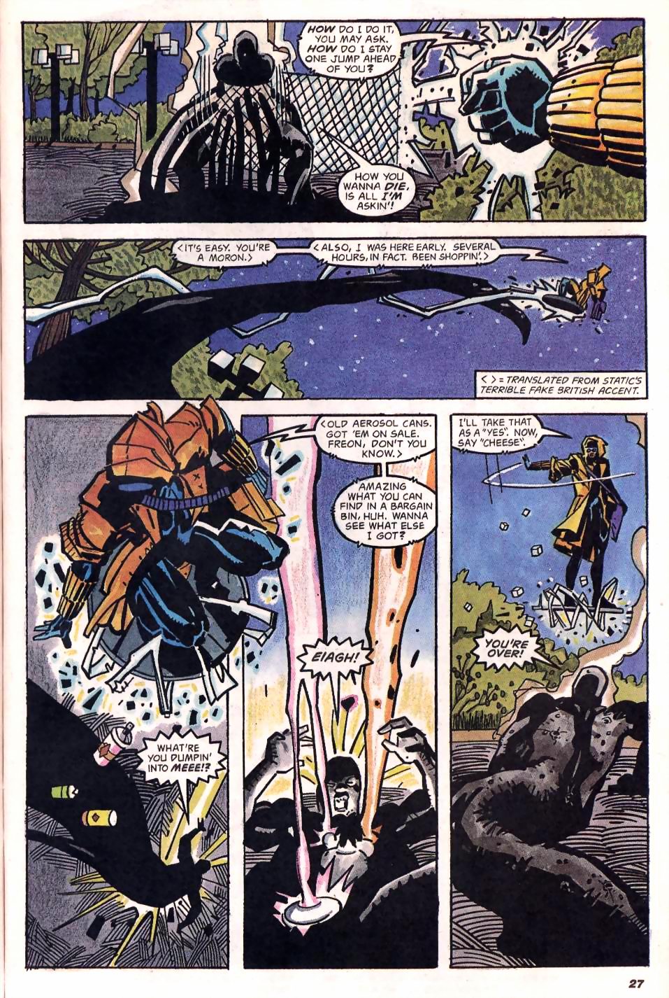 Read online Static comic -  Issue #3 - 21