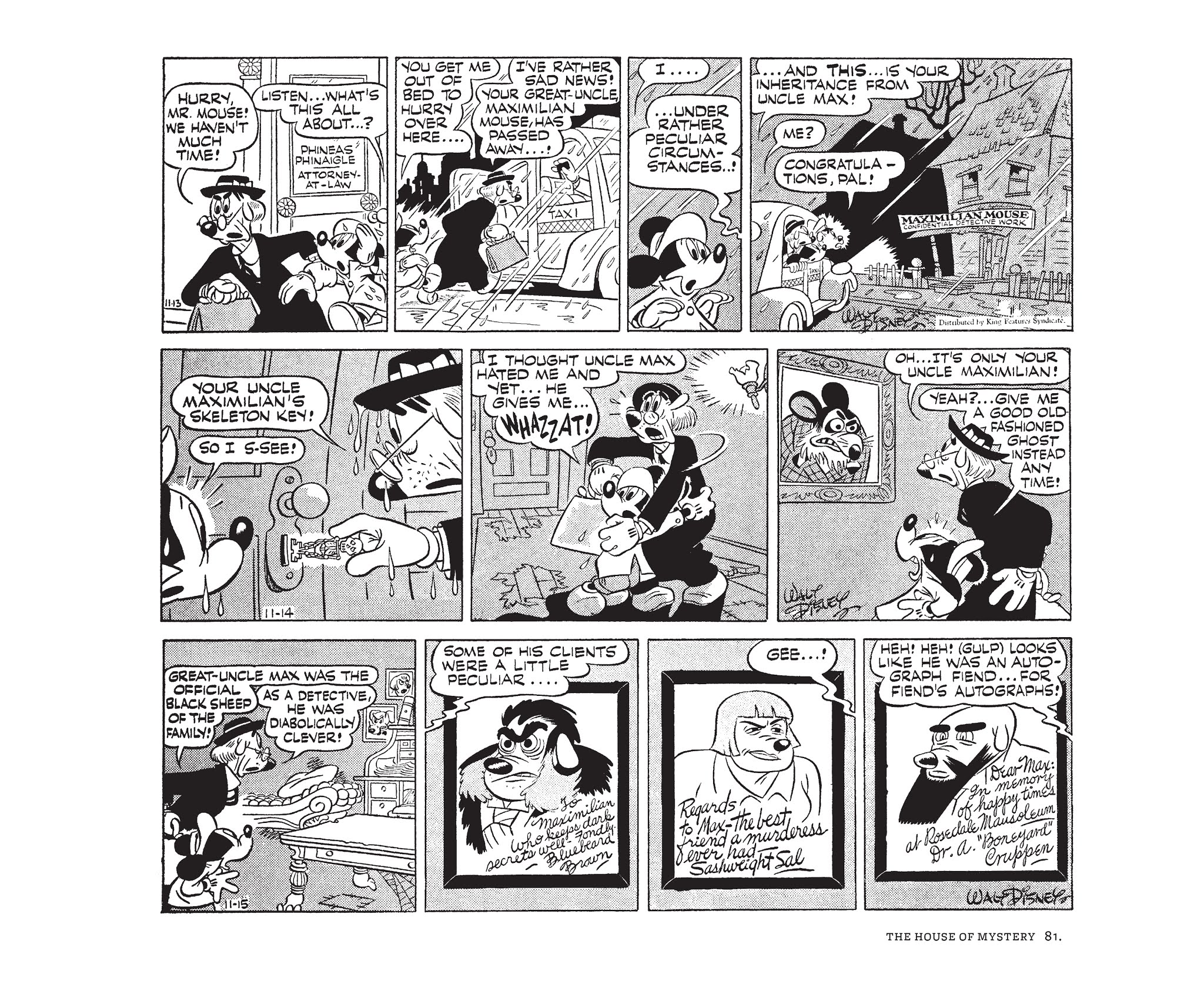 Read online Walt Disney's Mickey Mouse by Floyd Gottfredson comic -  Issue # TPB 8 (Part 1) - 81