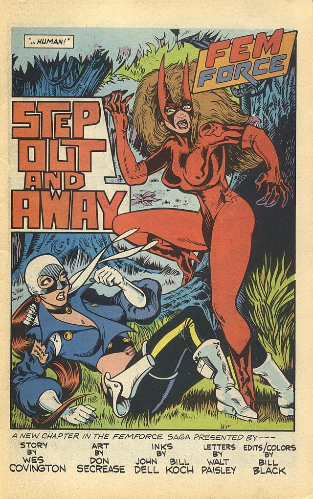 Read online Femforce comic -  Issue #13 - 5
