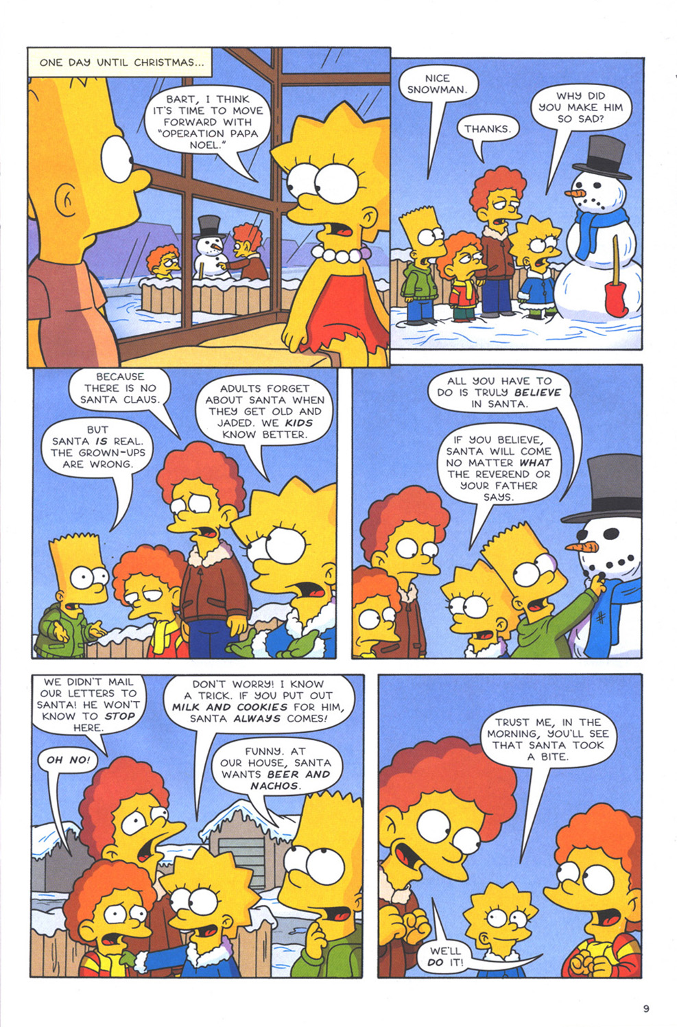 Read online The Simpsons Winter Wingding comic -  Issue #3 - 11