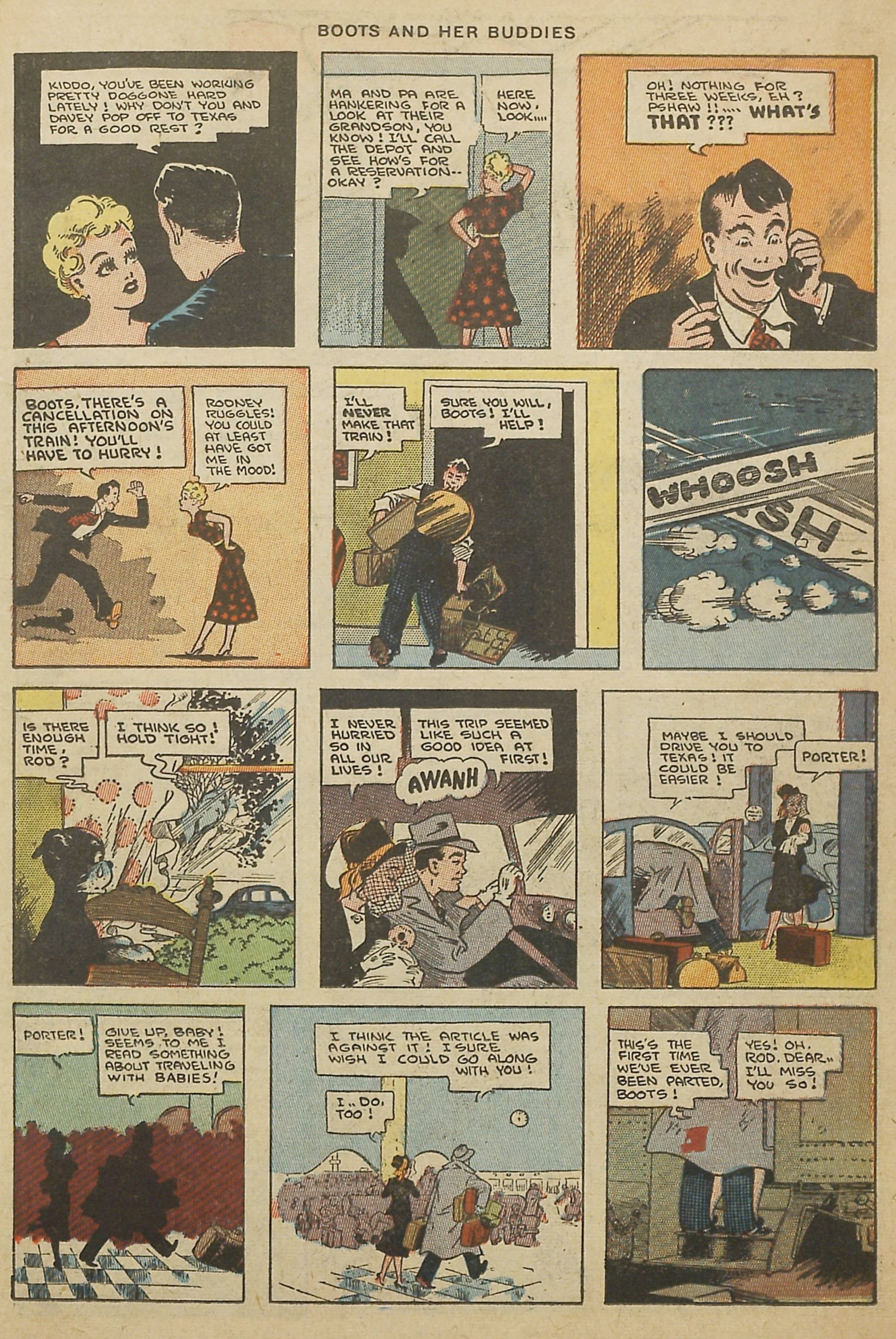 Read online Boots and Her Buddies (1948) comic -  Issue #9 - 23