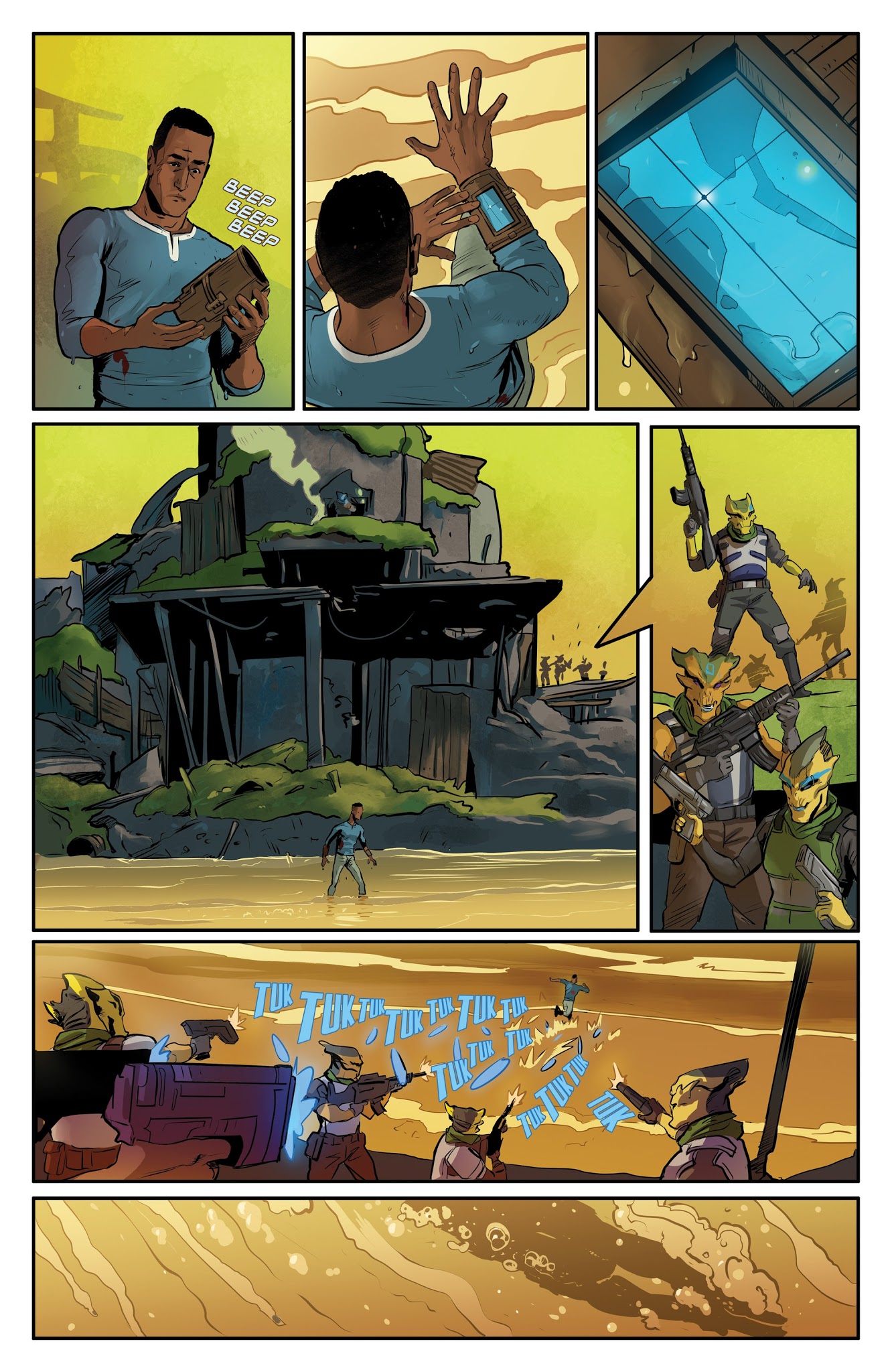 Read online Alien Bounty Hunter comic -  Issue #3 - 25