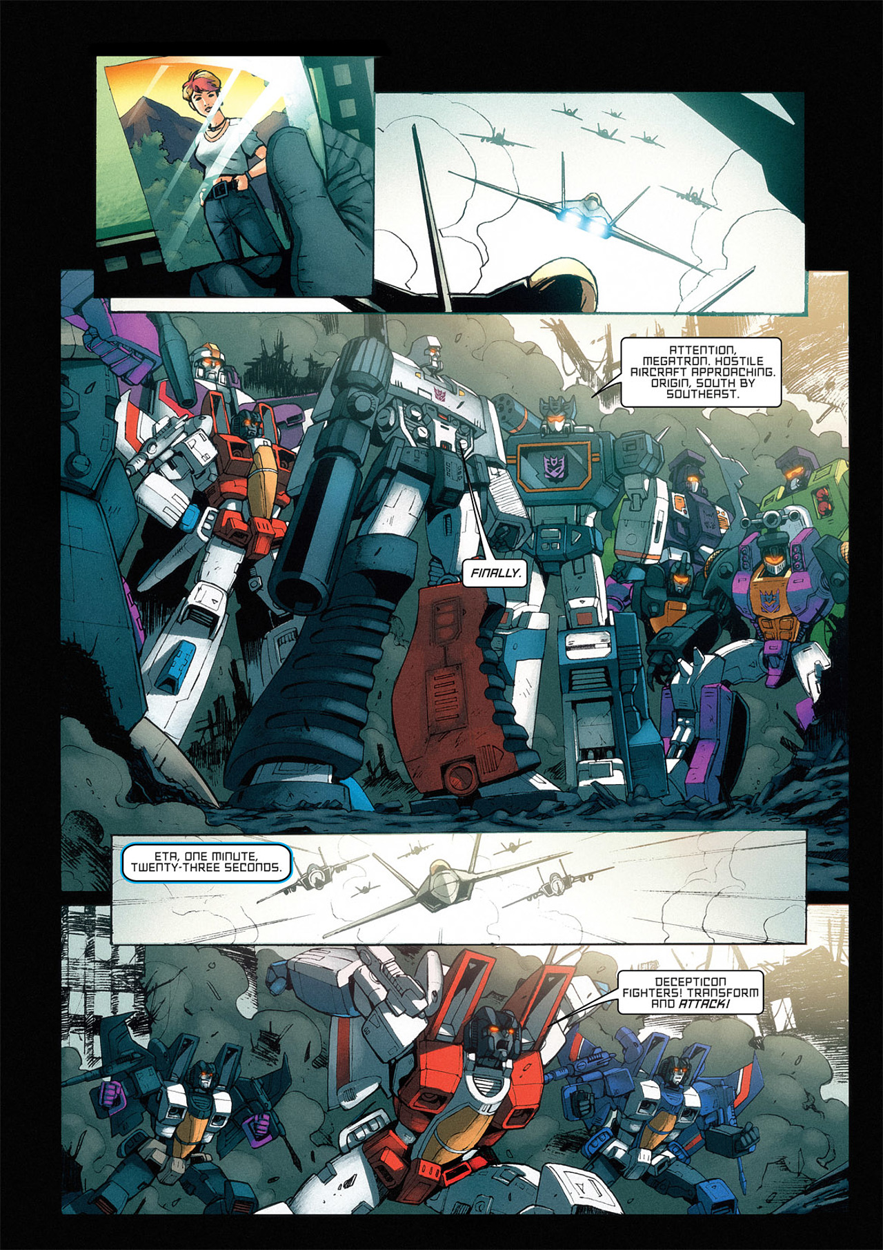 Read online The Transformers: All Hail Megatron comic -  Issue #1 - 17