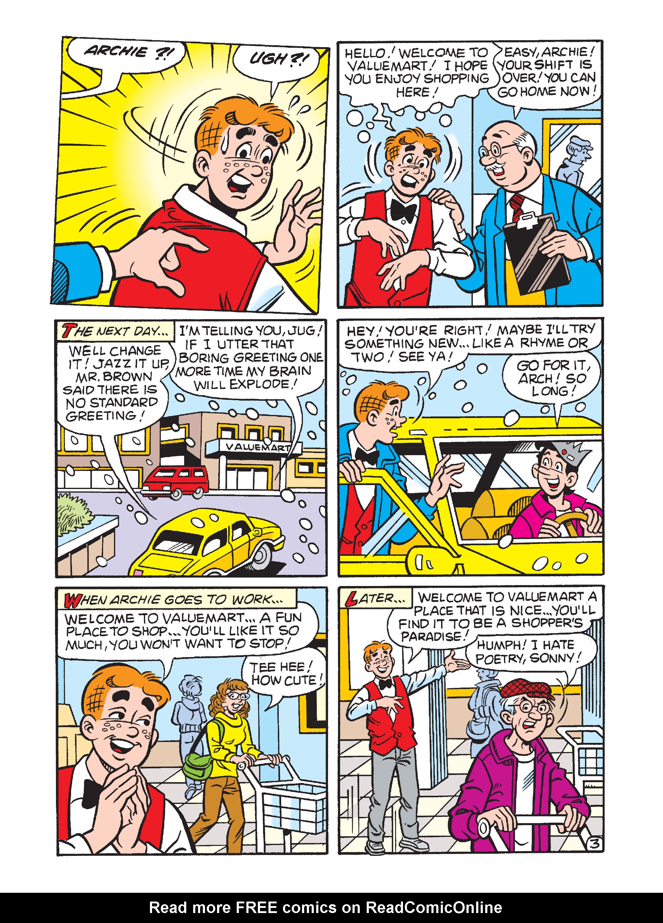 Read online Archie's Funhouse Double Digest comic -  Issue #1 - 70