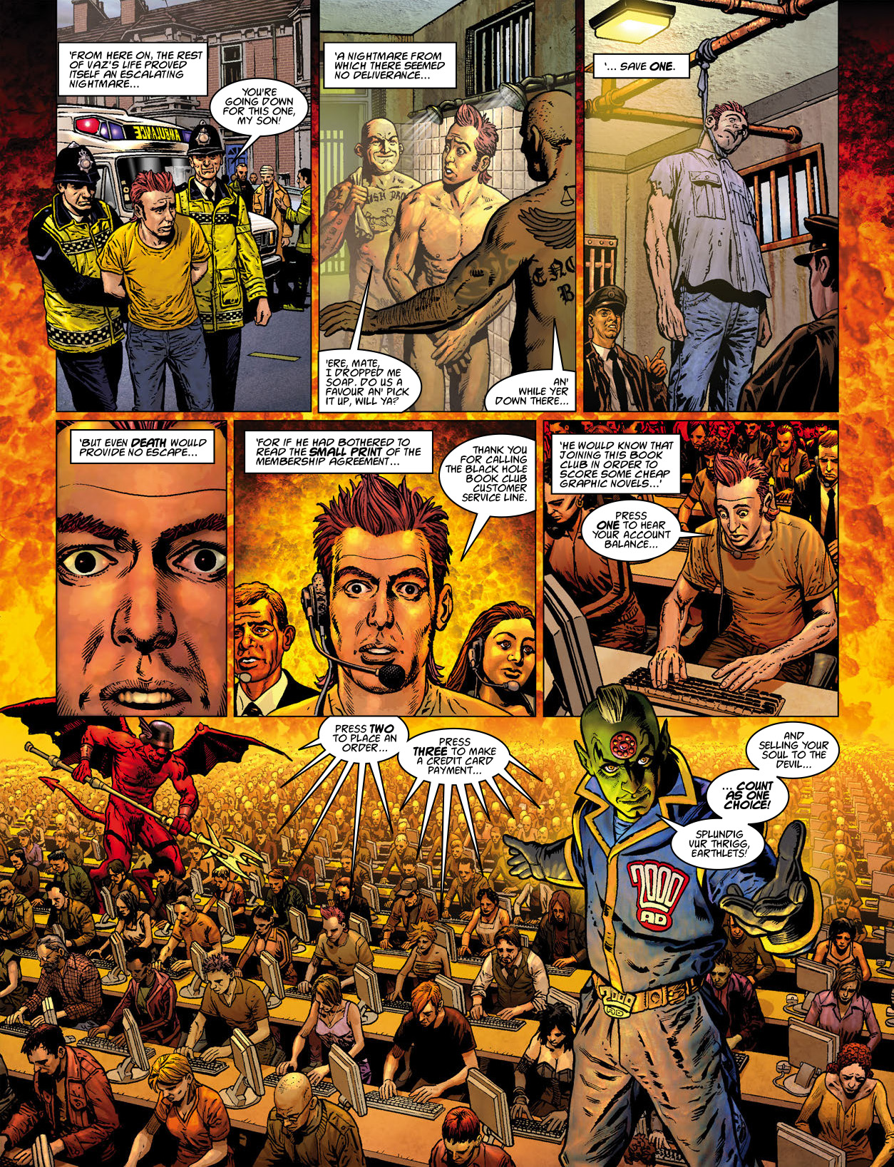 Read online Tharg's Creepy Chronicles comic -  Issue # TPB - 135