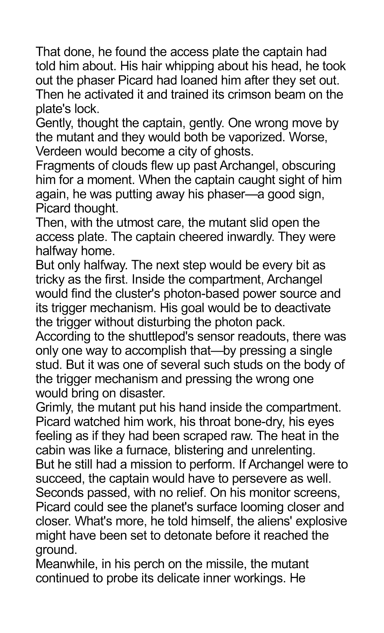 Read online Star Trek: The Next Generation/X-Men: Planet X comic -  Issue # TPB (Part 3) - 28