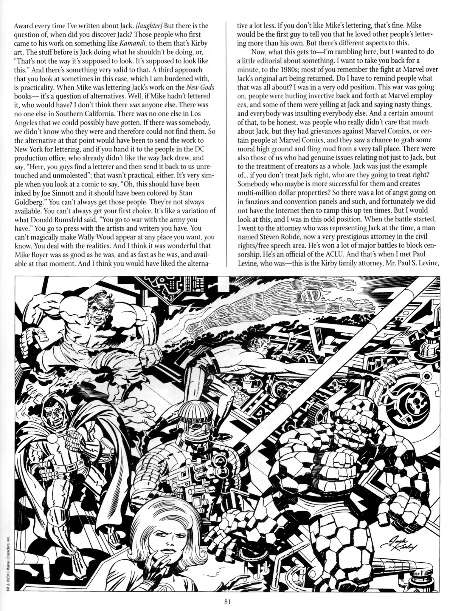 Read online The Jack Kirby Collector comic -  Issue #60 - 85