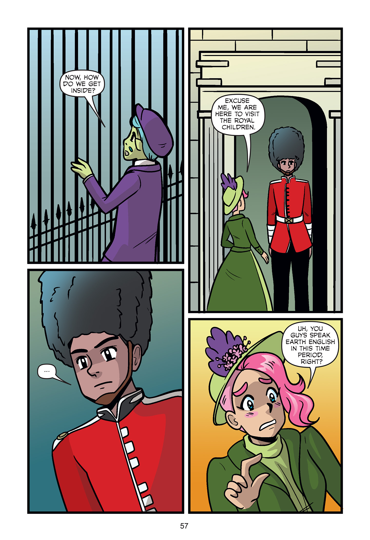 Read online Ana and the Cosmic Race comic -  Issue # TPB - 59