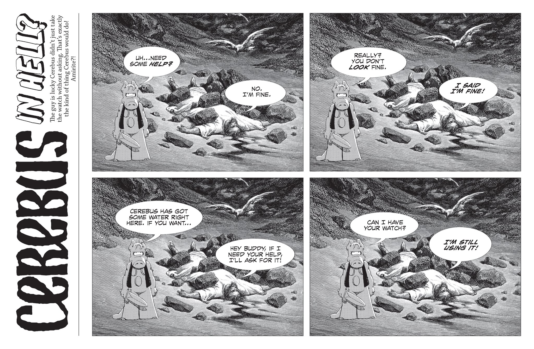 Read online Cerebus in Hell? comic -  Issue #1 - 6