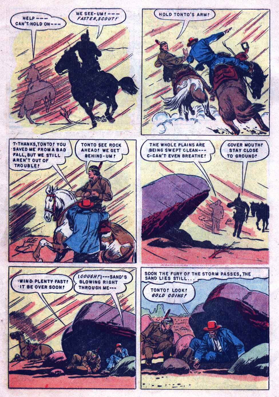 Read online Lone Ranger's Companion Tonto comic -  Issue #7 - 4