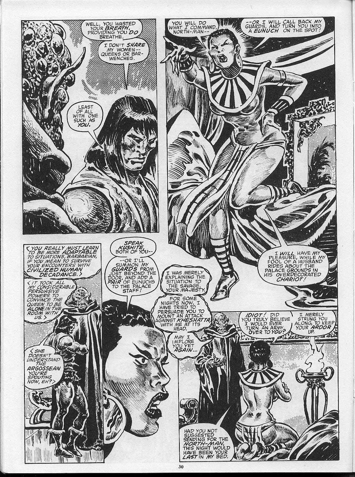 The Savage Sword Of Conan issue 202 - Page 32