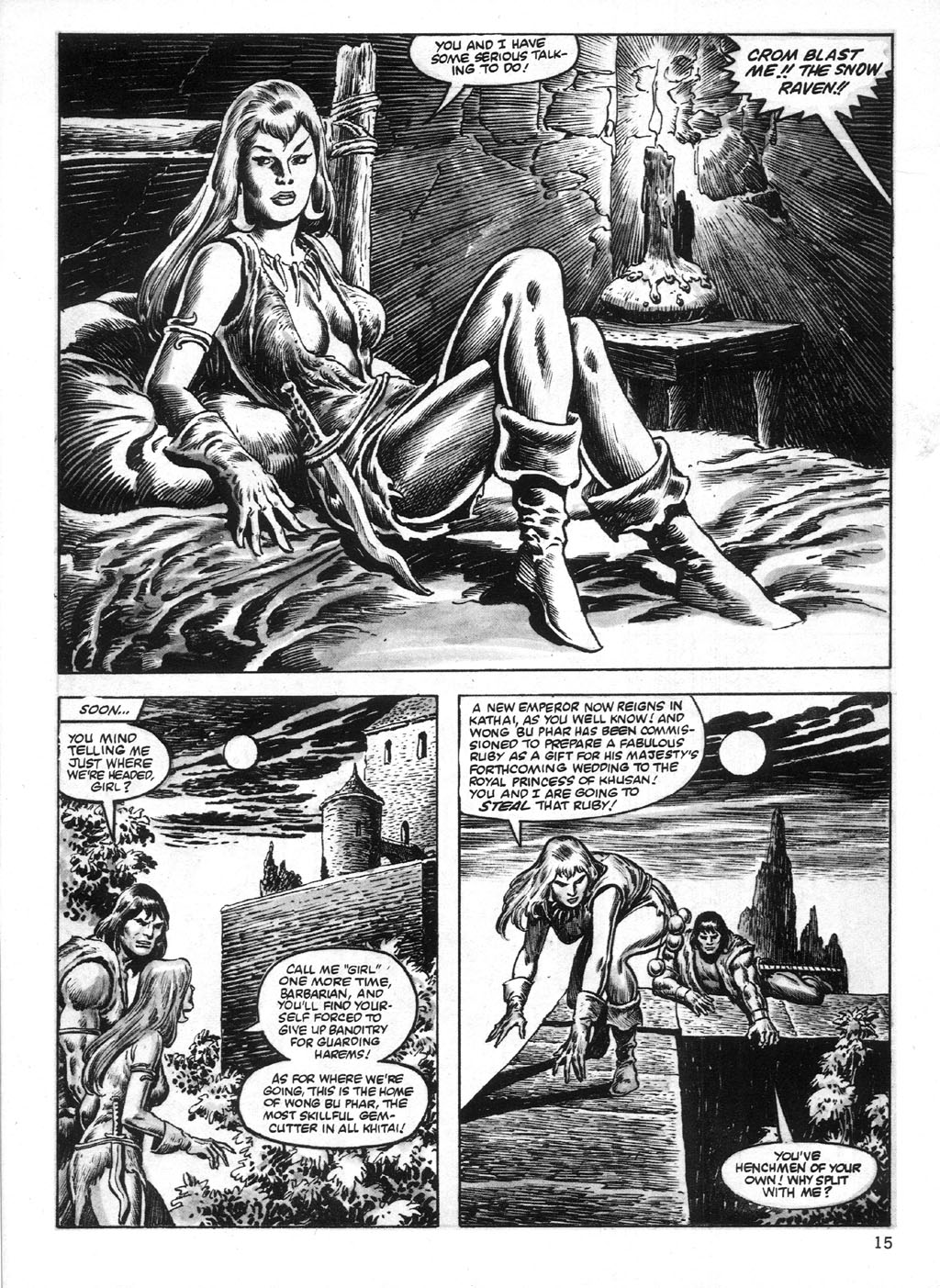 The Savage Sword Of Conan issue 95 - Page 15