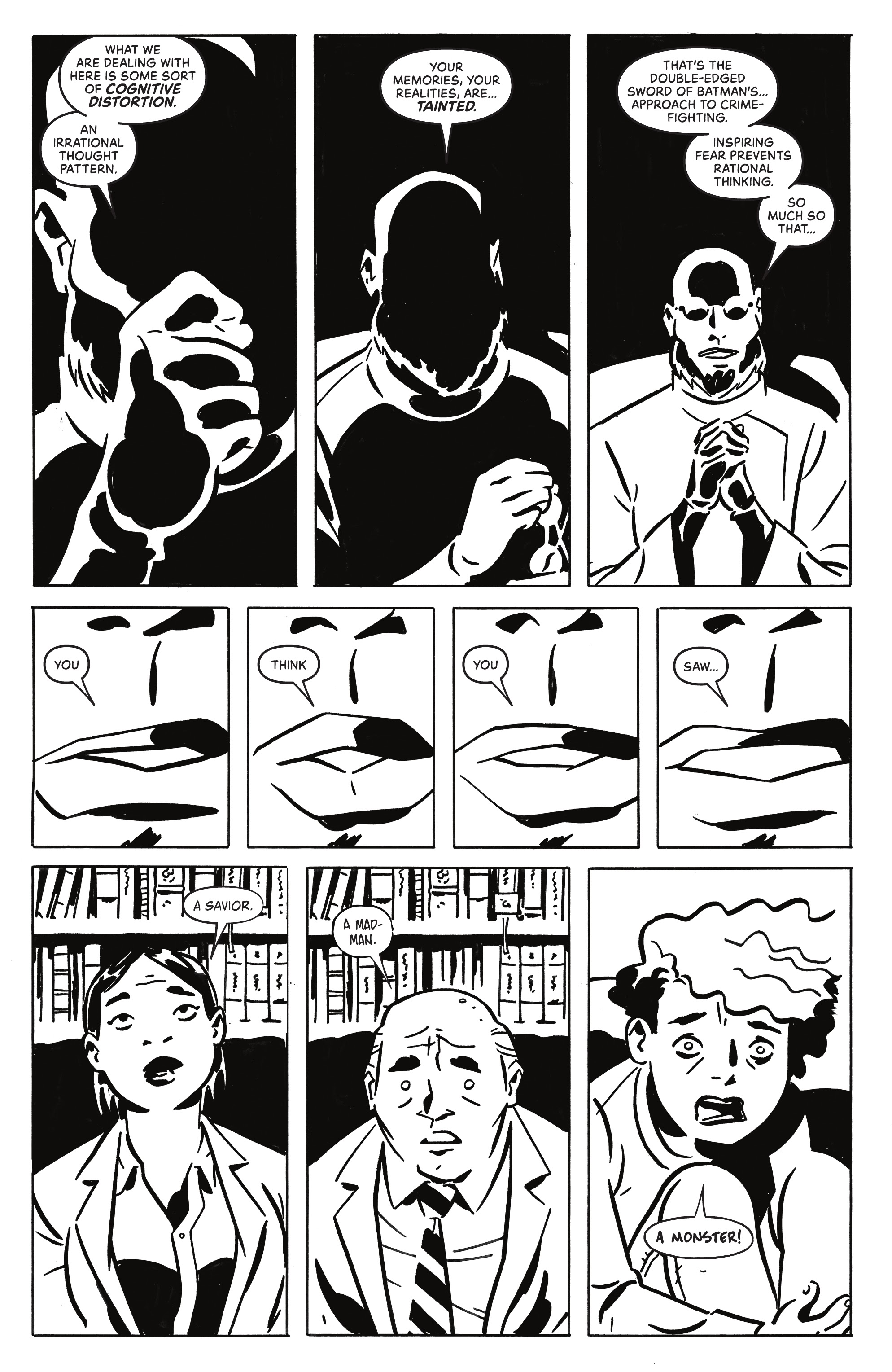 Read online Batman Black & White comic -  Issue #6 - 21