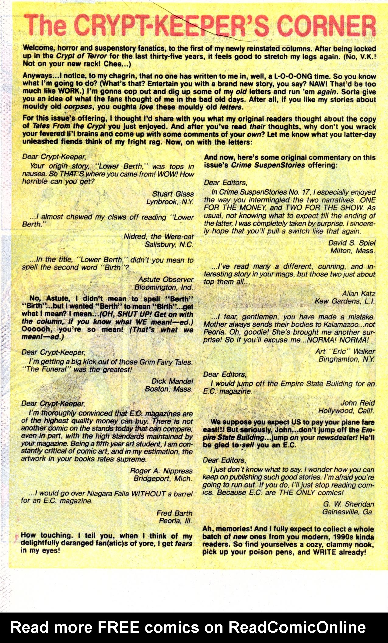 Read online Crime SuspenStories comic -  Issue #17 - 20