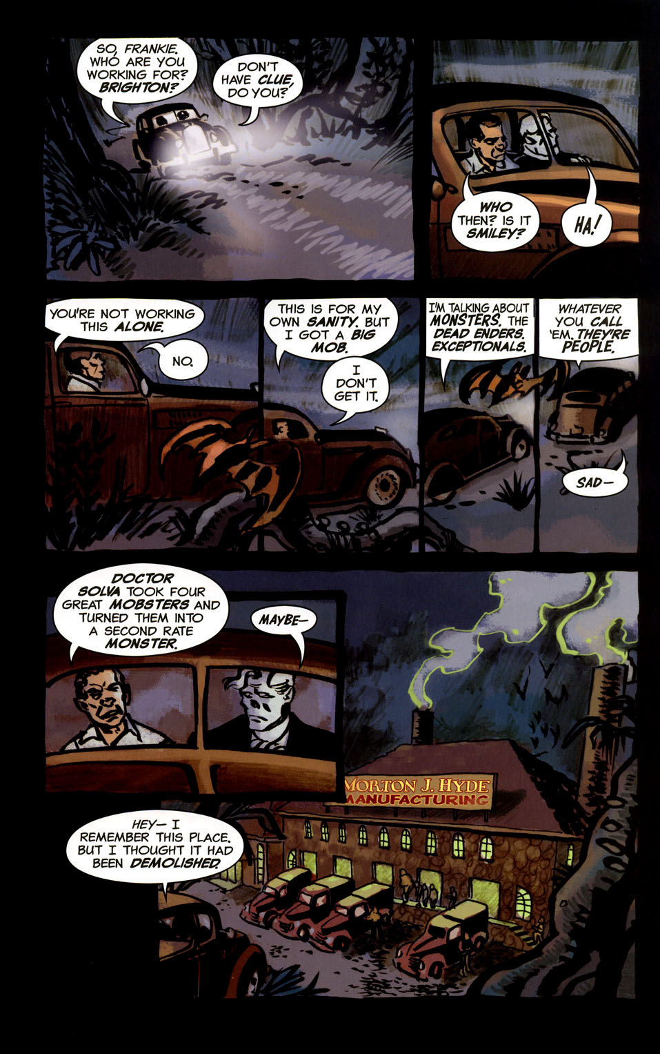 Read online Frankenstein Mobster comic -  Issue #5 - 15