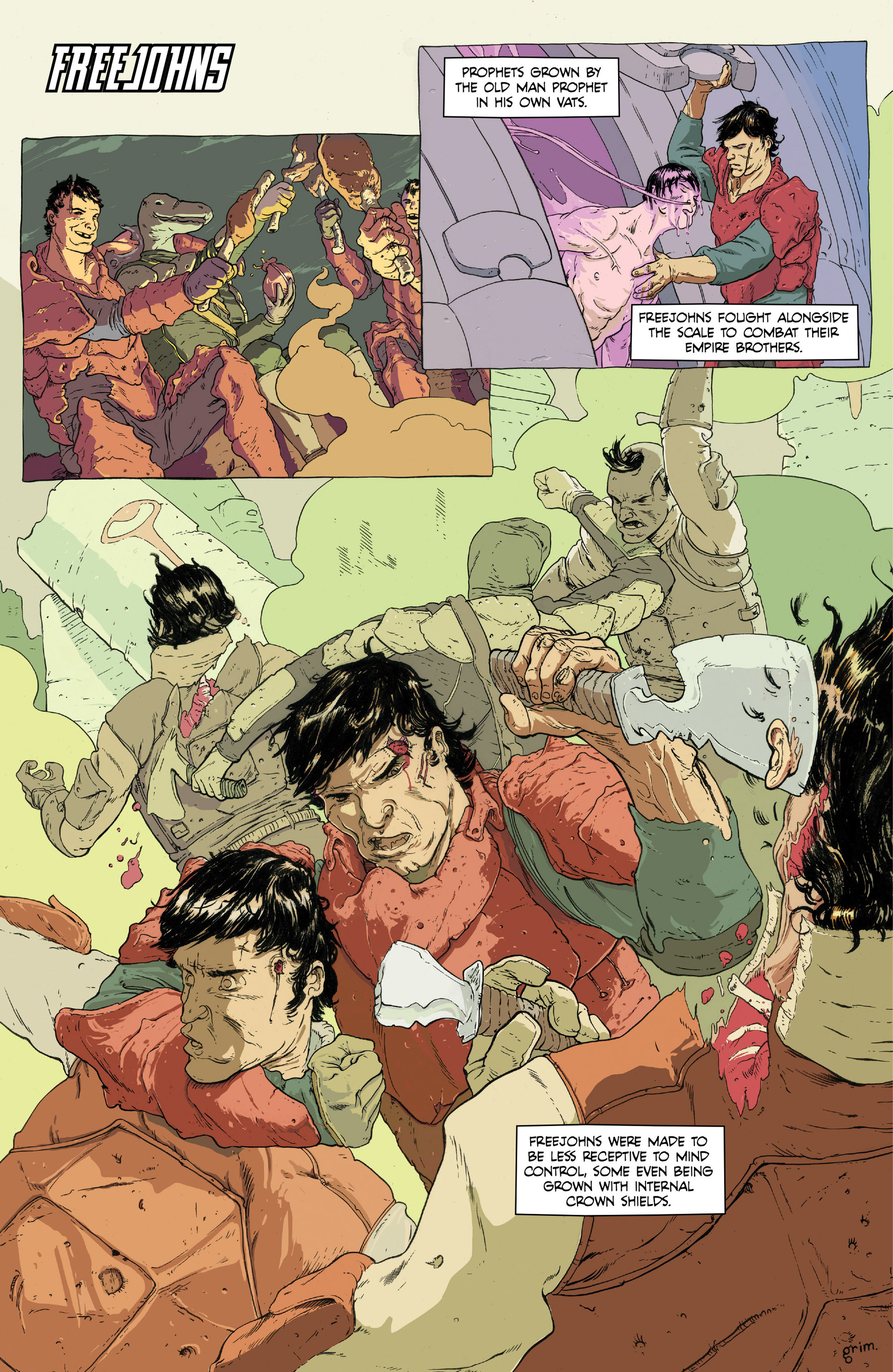 Read online Prophet Strikefile comic -  Issue #1 - 17