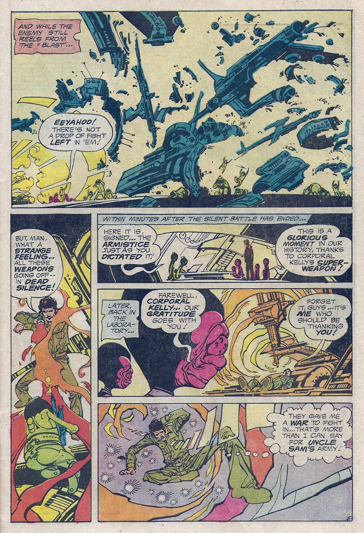Read online Weird War Tales (1971) comic -  Issue #23 - 31