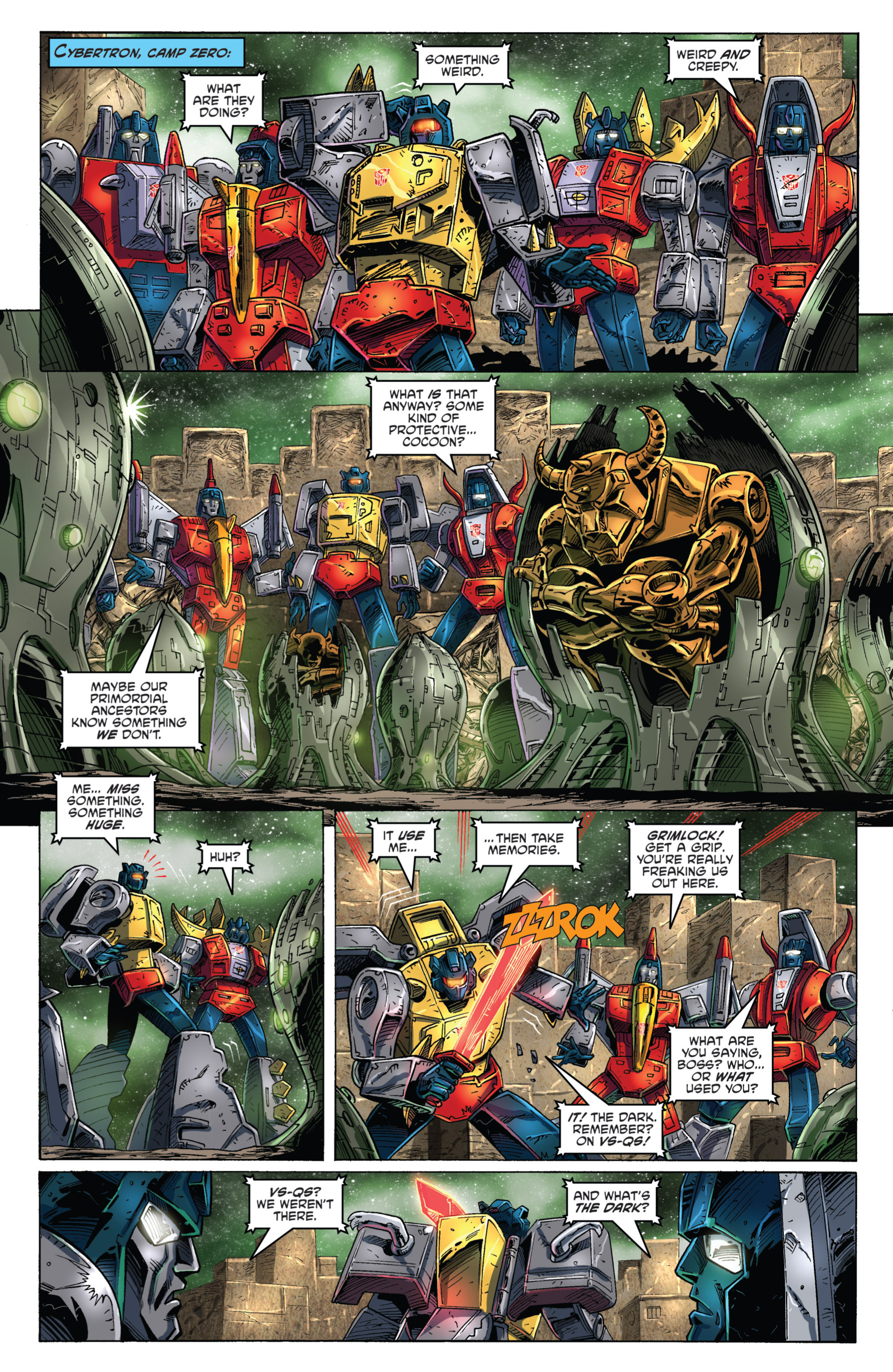 Read online The Transformers: Regeneration One comic -  Issue #99 - 13