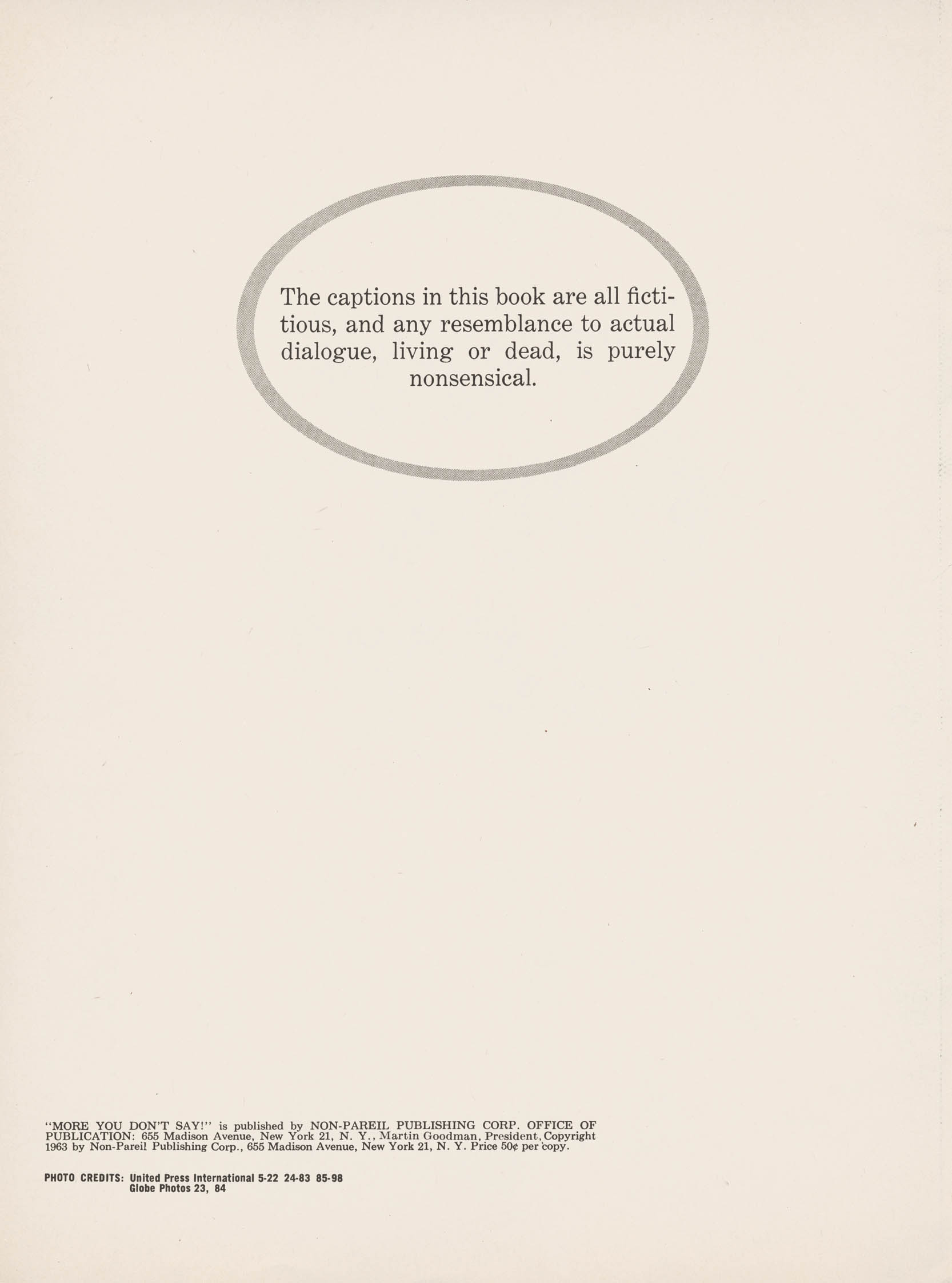 Read online More You Don't Say comic -  Issue # TPB - 4