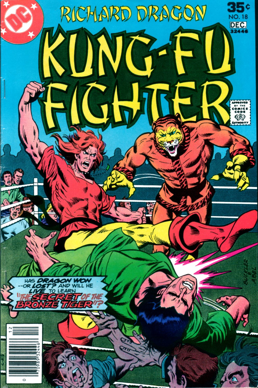 Read online Richard Dragon, Kung-Fu Fighter comic -  Issue #18 - 1