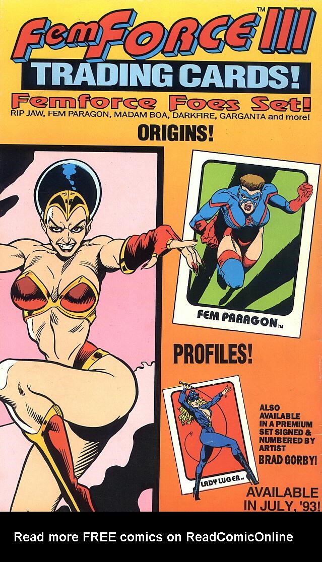 Read online Femforce comic -  Issue #60 - 36