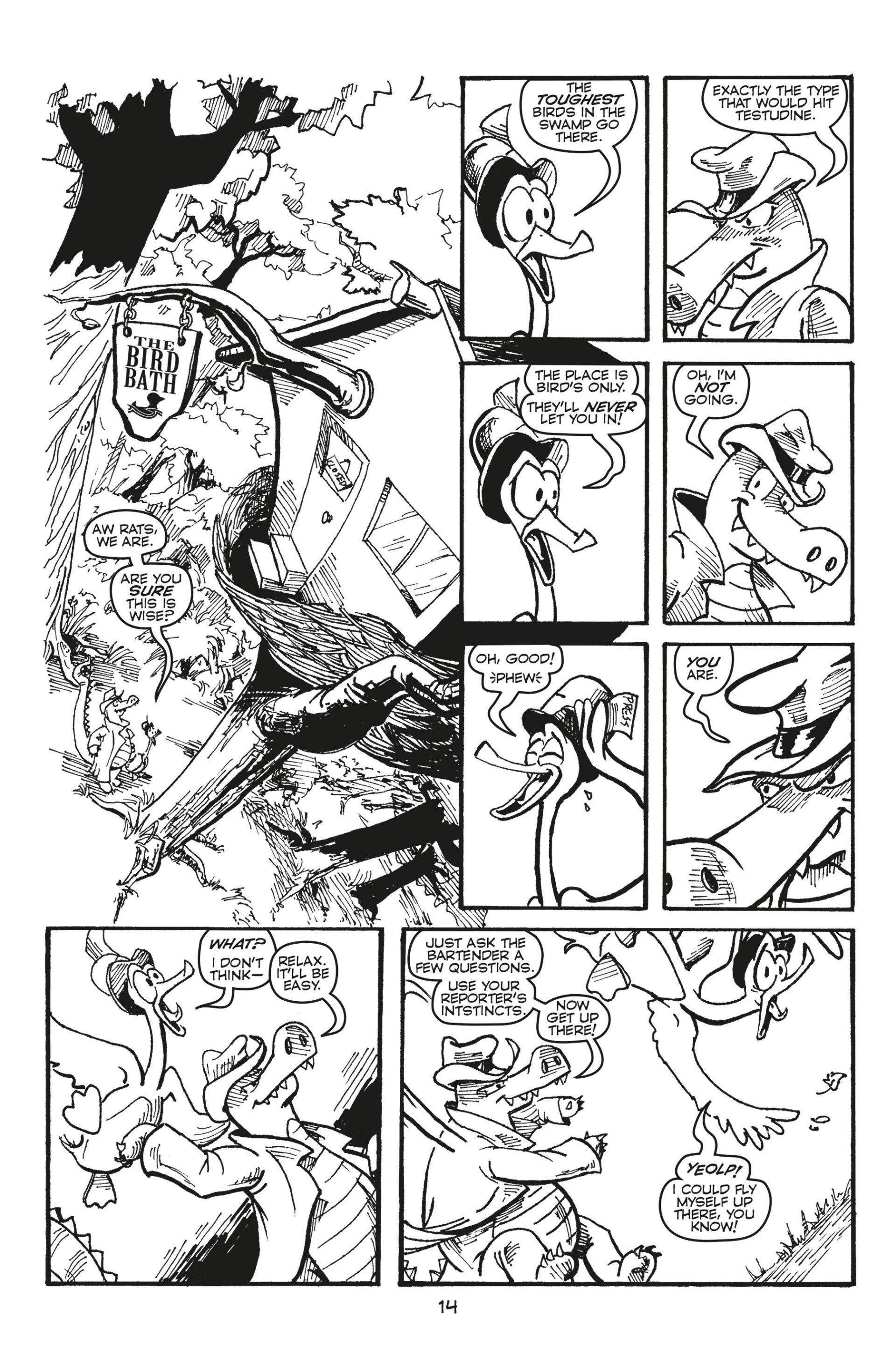 Read online Charlie Croc: Private Eye comic -  Issue #1 - 16