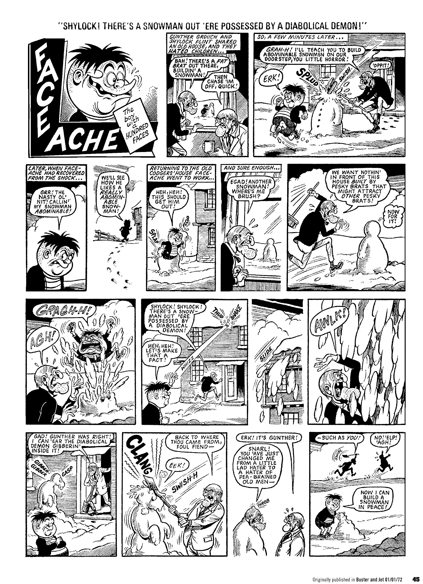 Read online Faceache: The First Hundred Scrunges comic -  Issue # TPB 1 - 47