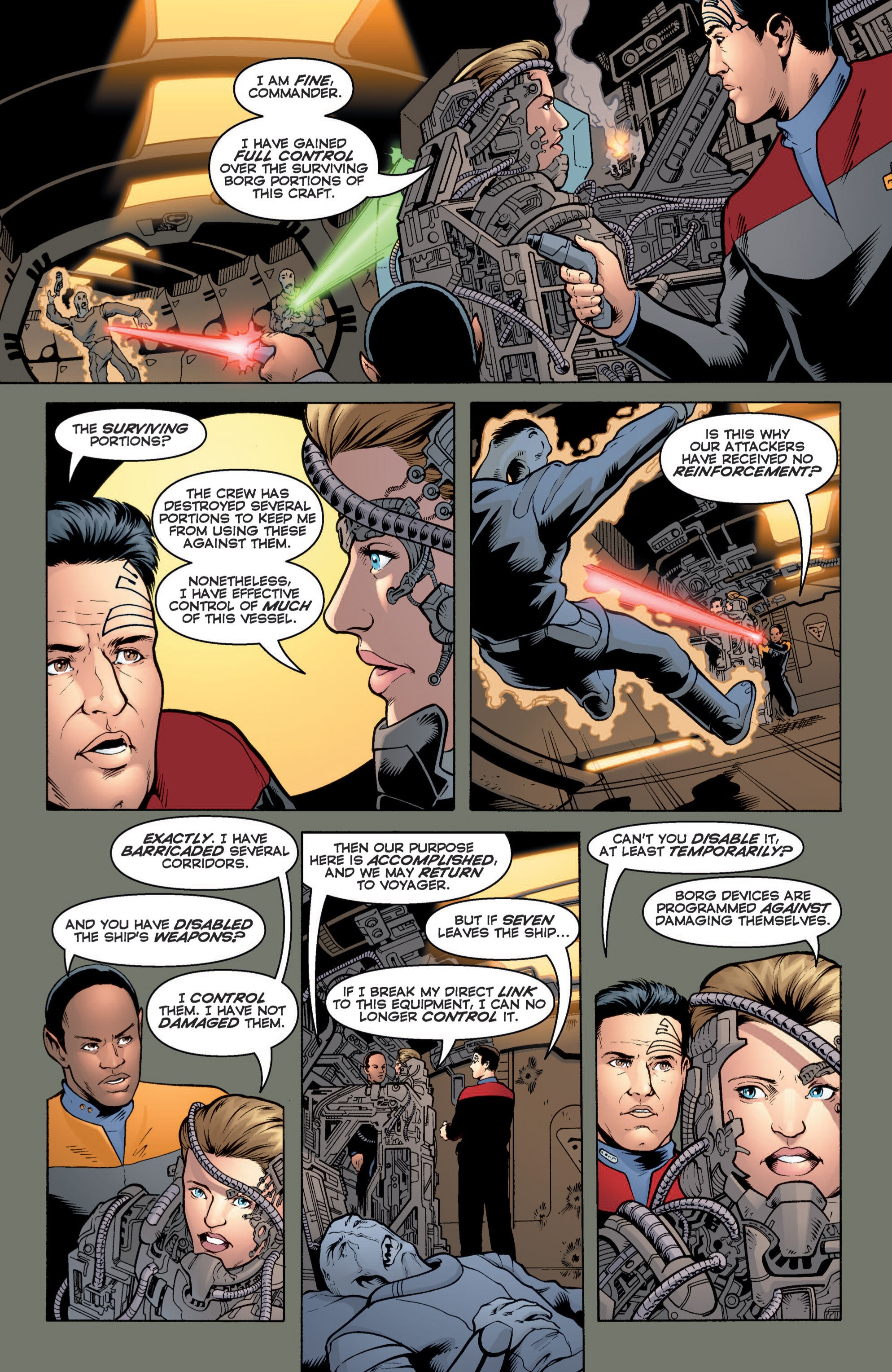 Read online Star Trek: Voyager--Encounters with the Unknown comic -  Issue # TPB - 37