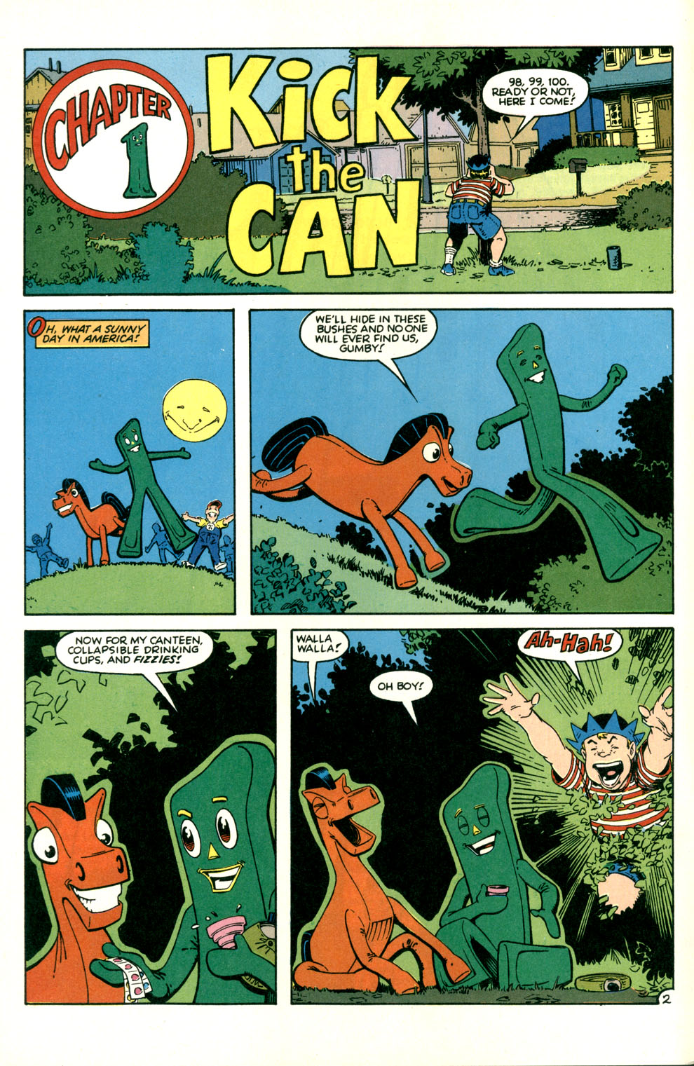 Read online Gumby's Summer Fun Special comic -  Issue # Full - 5